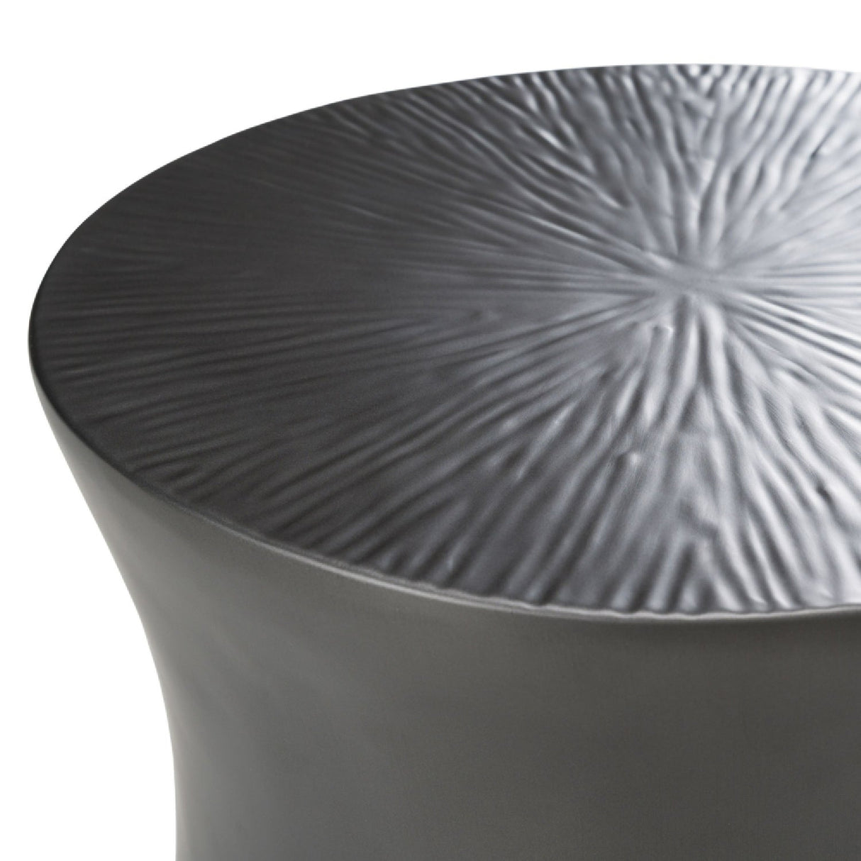 Antique Gray Fiberglass End Table – Airdrie – alternate view 5