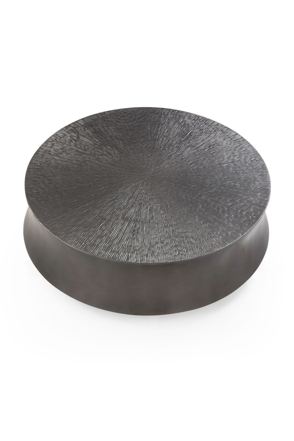 Antique Gray Round Coffee Tables (2) | OROA Modern Airdrie | Oroa.com