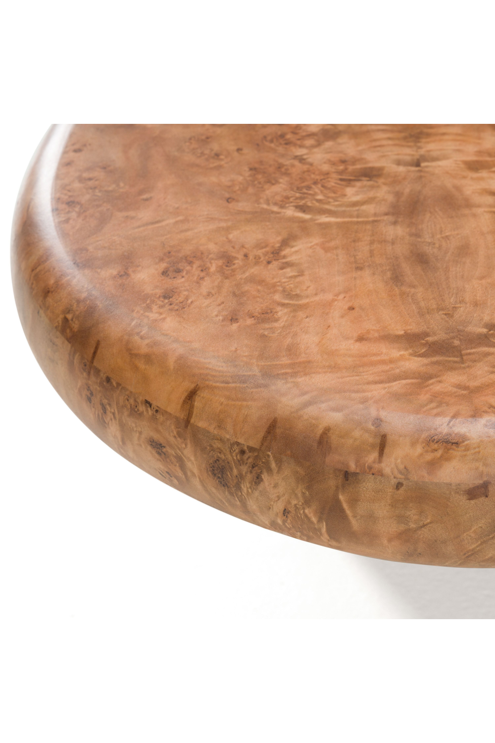 Burl Wood Freeform Coffee Table | OROA Modern Weskan | Oroa.com