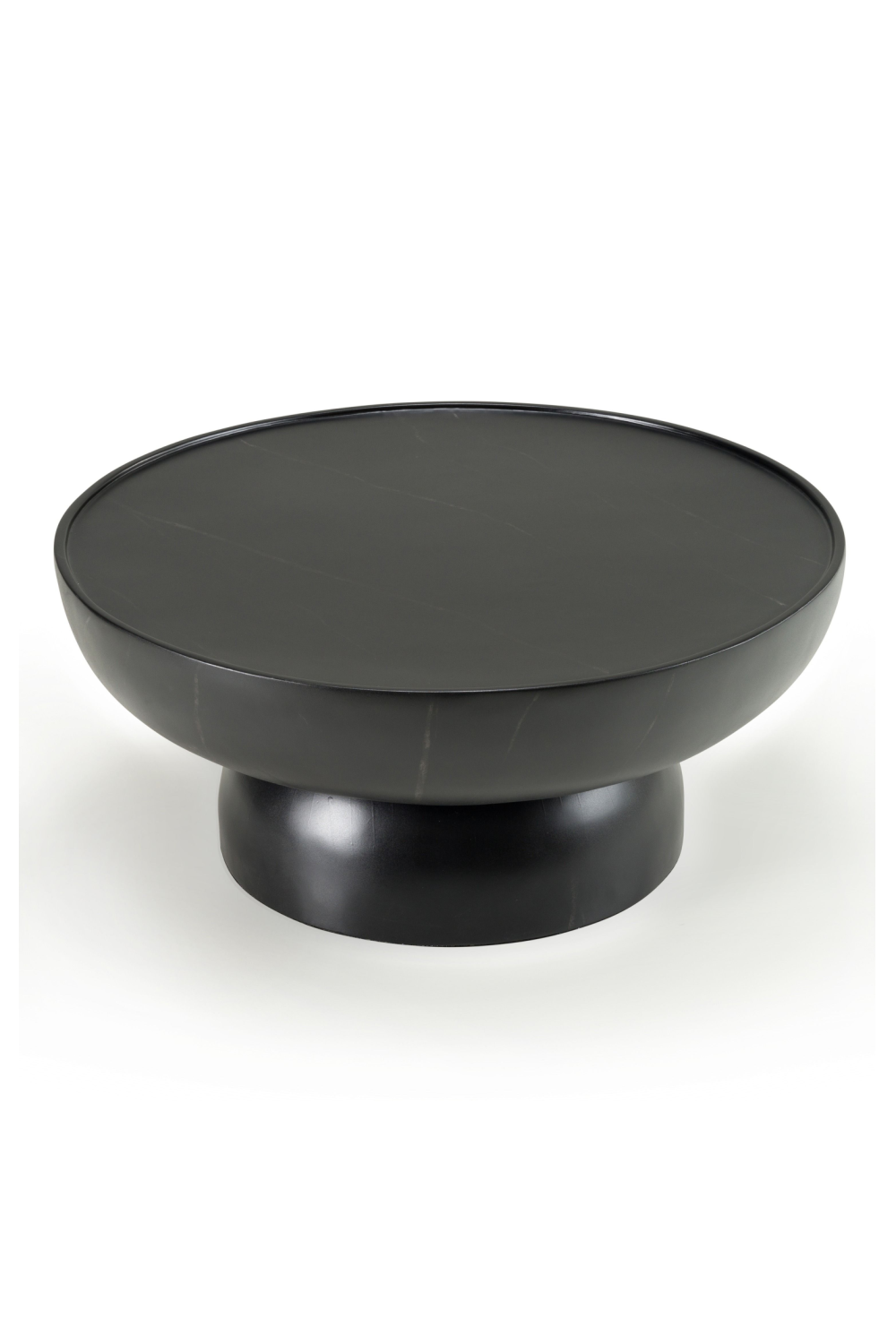 Black Fiberglass Coffee Table | Oroa.com