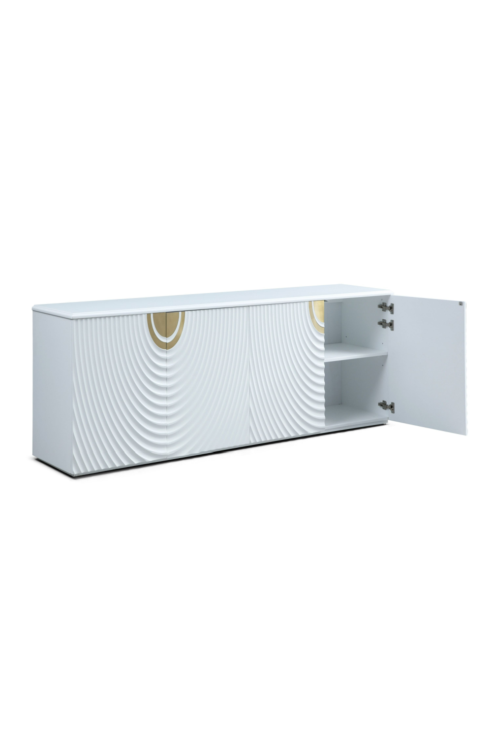 White 4-Door Sideboard | OROA Modern G1869 | Oroa.com