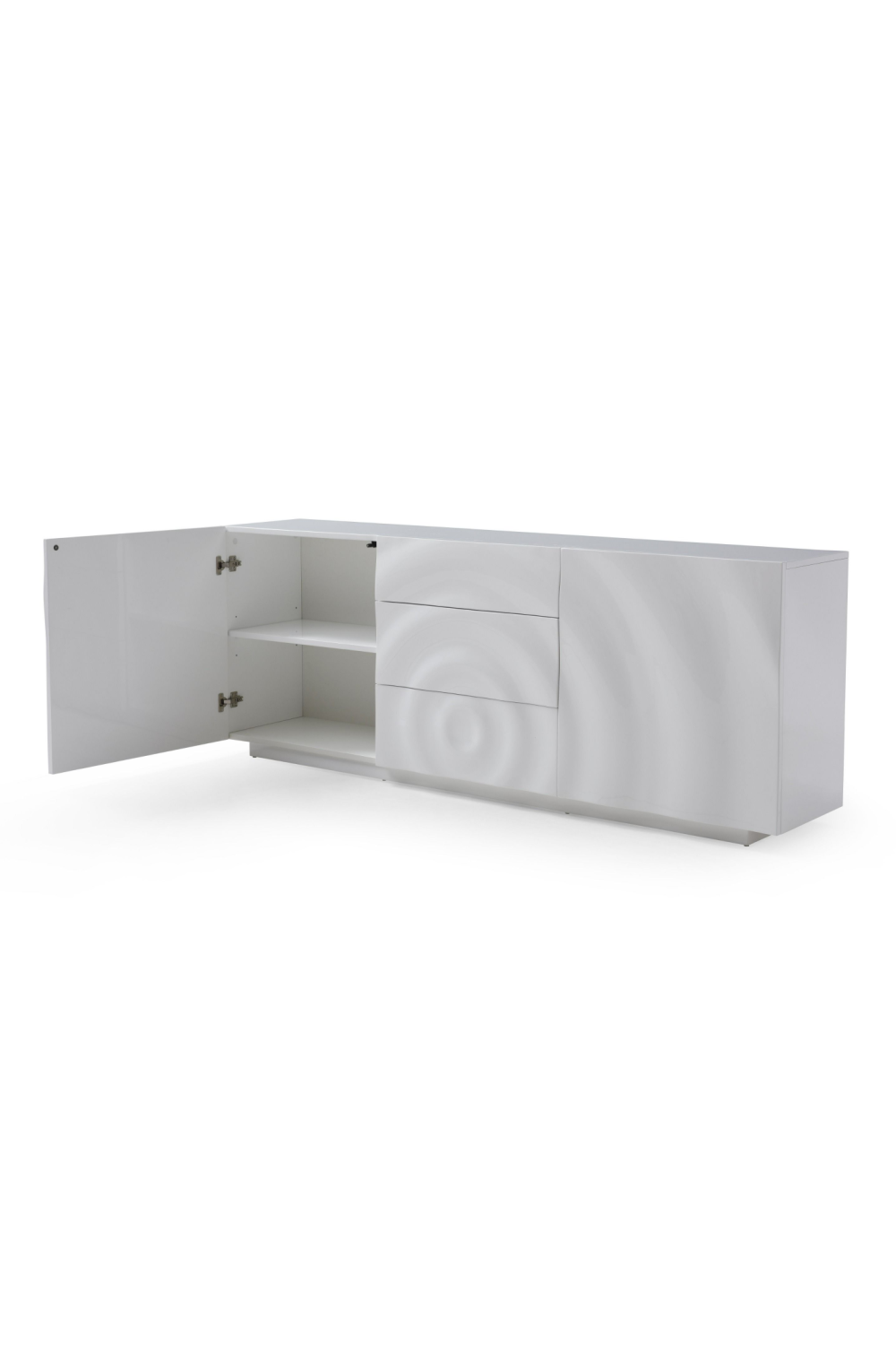 White High Gloss Sideboard | Oroa.com