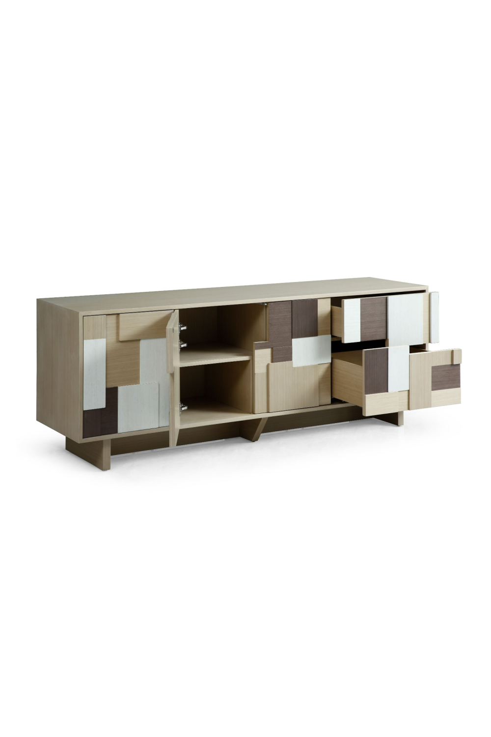 Multi-Colored Patterned Sideboard | Oroa.com