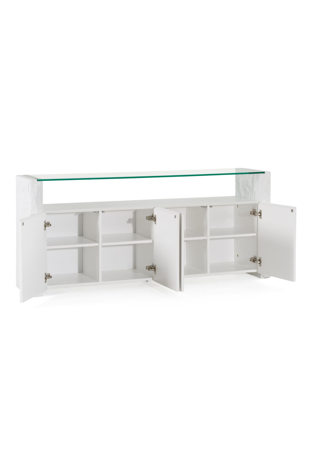White Fiberglass Sideboard | Oroa.com