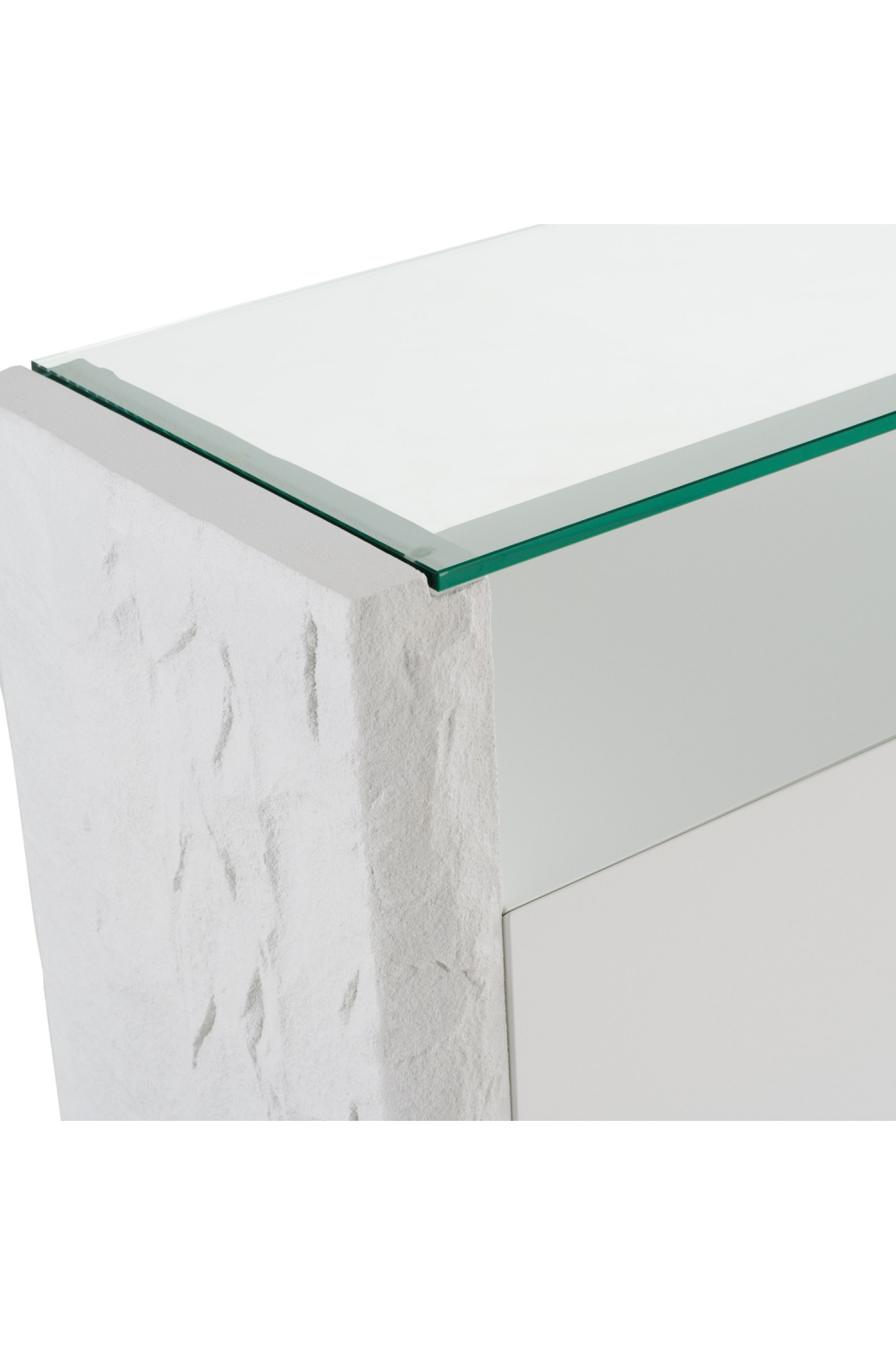 White Fiberglass Sideboard | Oroa.com