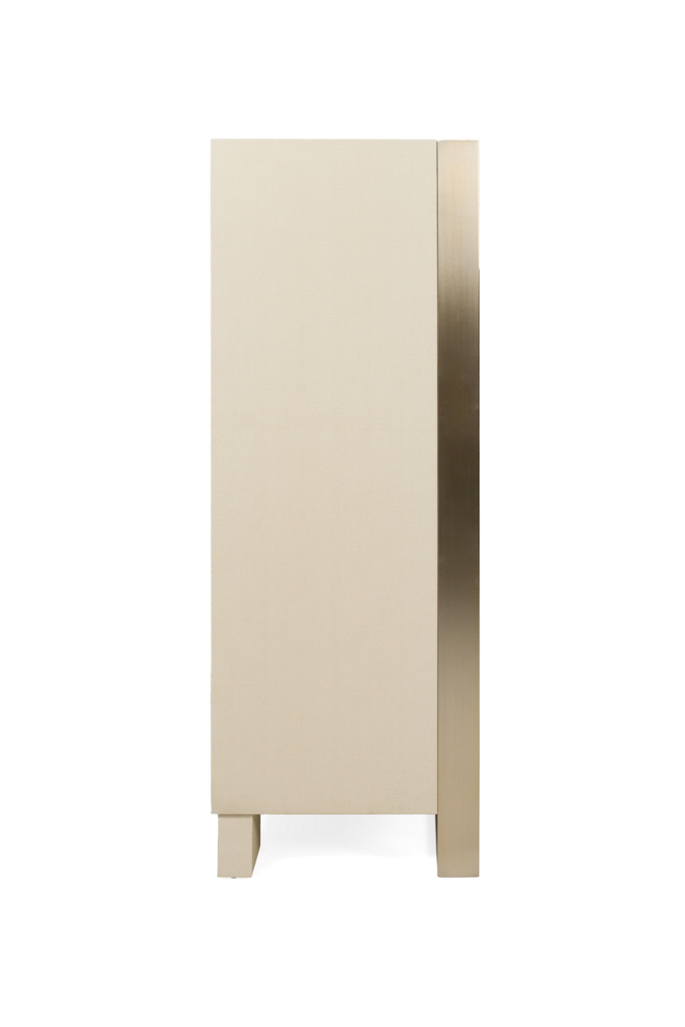 Beige Shagreen 5-Drawer Chest | OROA Modern Cartier | Oroa.com