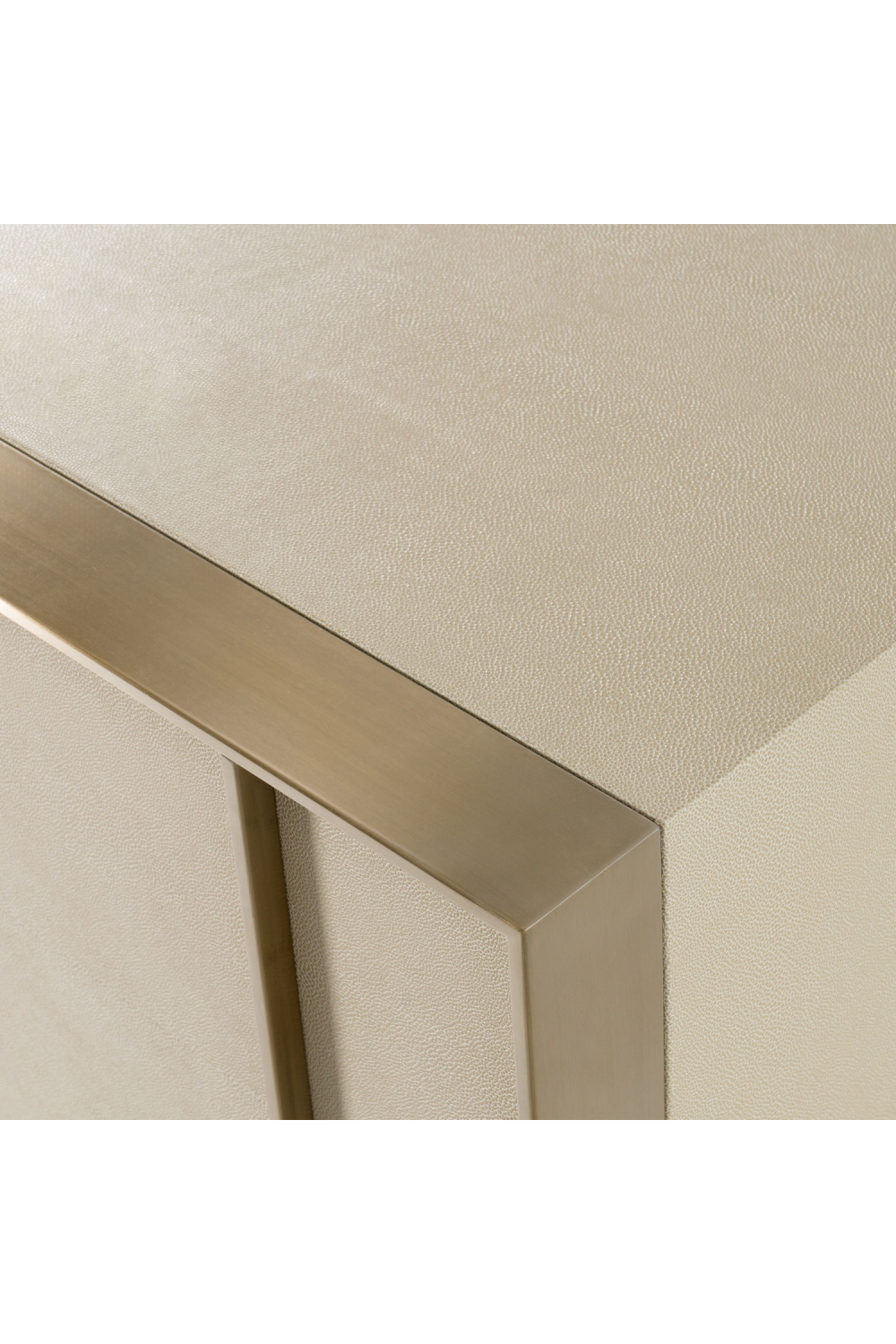 Beige Shagreen 5-Drawer Chest | OROA Modern Cartier | Oroa.com