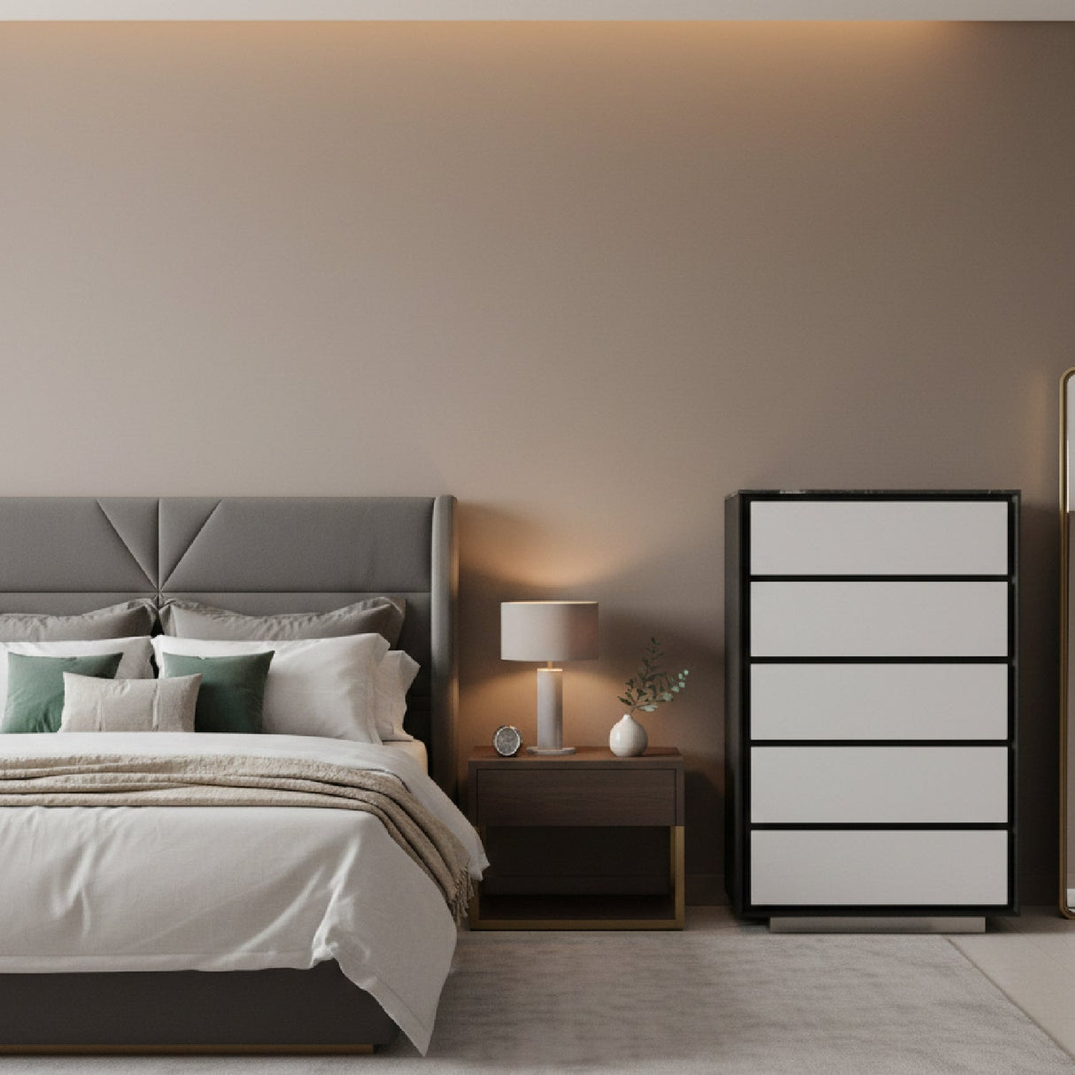 5-Drawer Aluminum Chest | OROA Modern Concord | Oroa.com