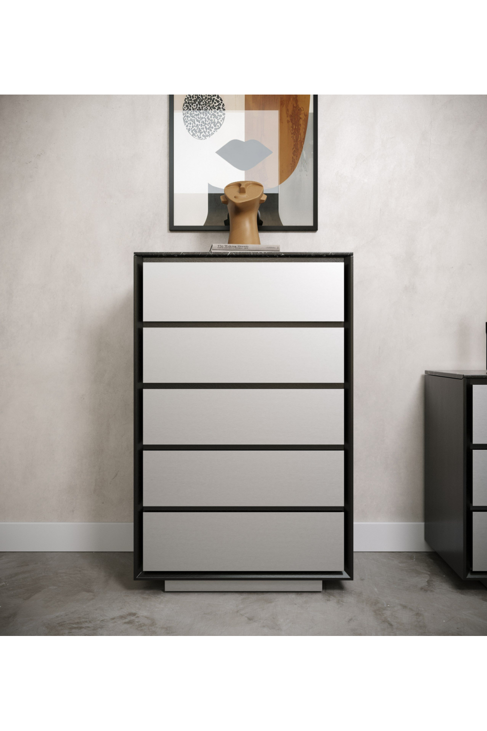 5-Drawer Aluminum Chest | OROA Modern Concord | Oroa.com