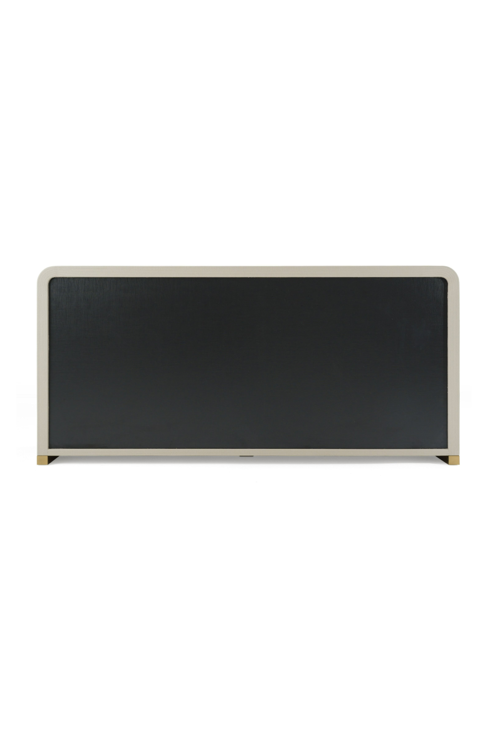 Beige Vegan Leather 6-Drawer Dresser | OROA Modern Florence | Oroa.com