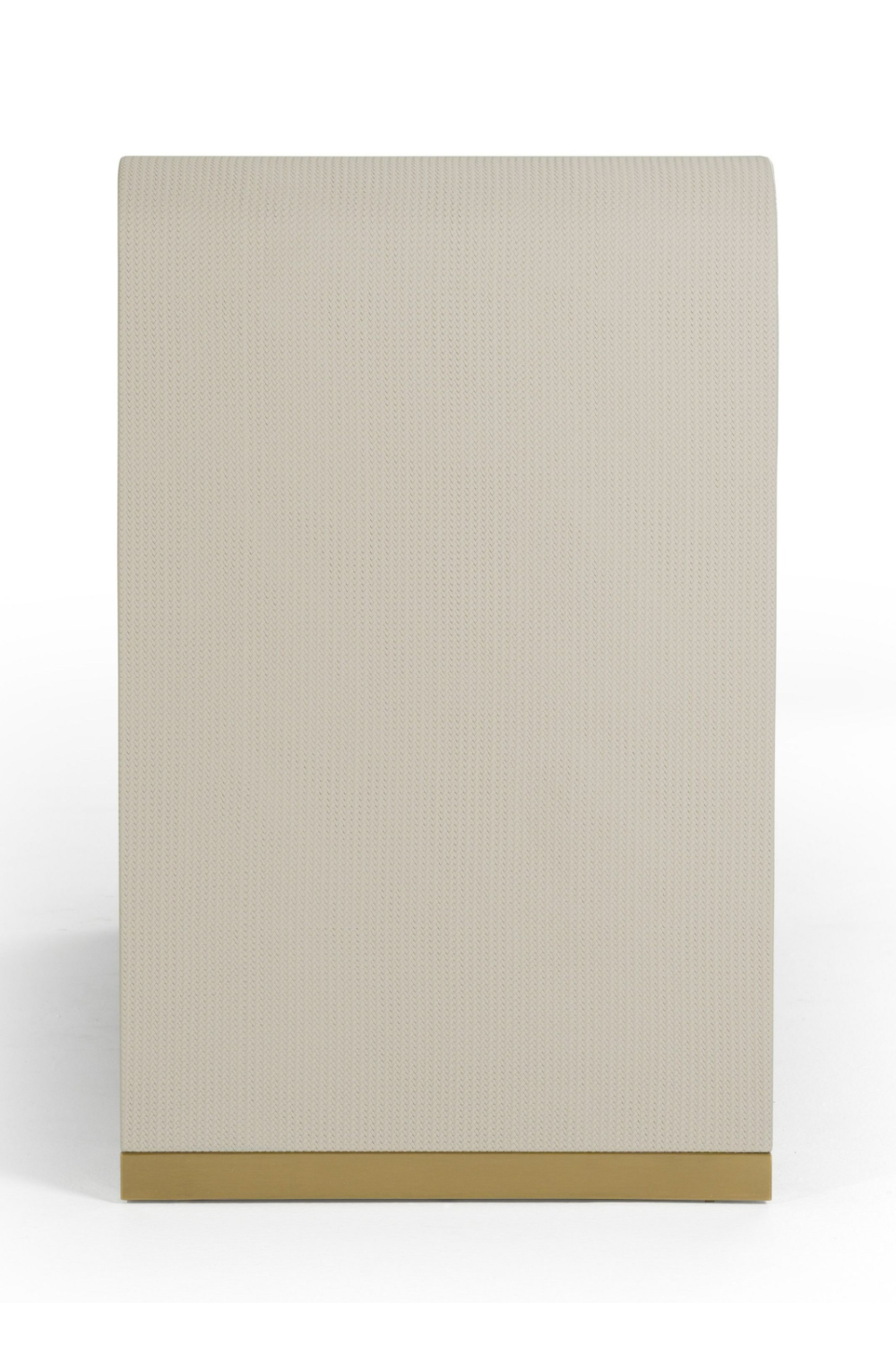 Beige Vegan Leather 6-Drawer Dresser | OROA Modern Florence | Oroa.com