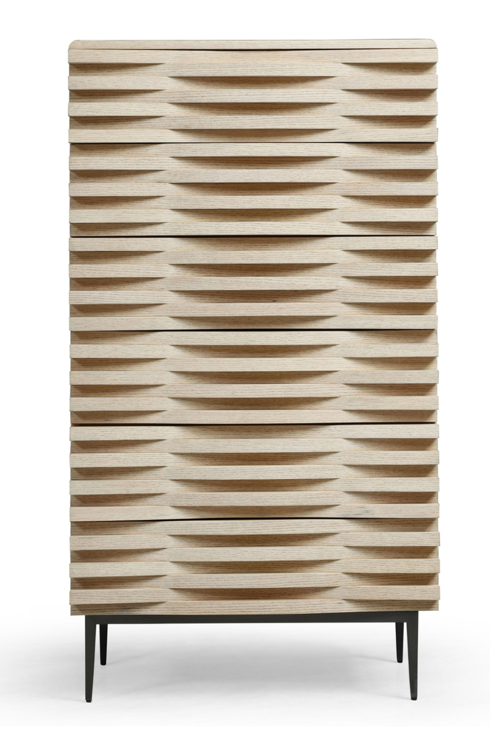 Natural Oak 5-Drawer Chest | OROA Modern Larkspur | Oroa.com