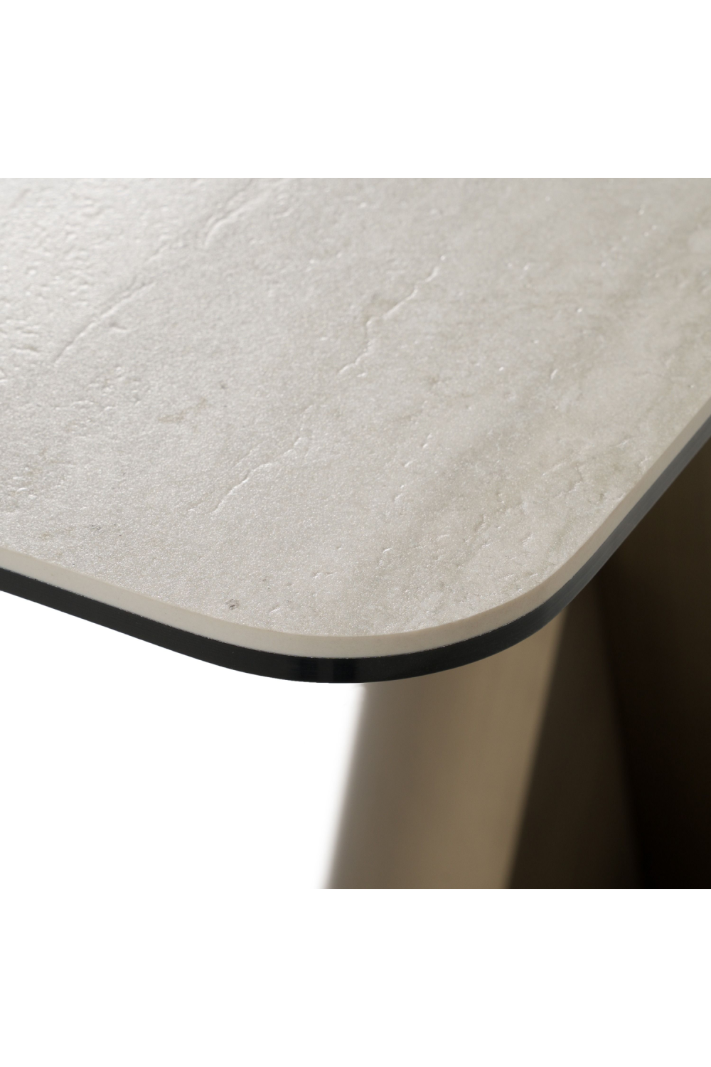 Travertine Bronze Console Table | OROA Modern Kiefer | Oroa.com