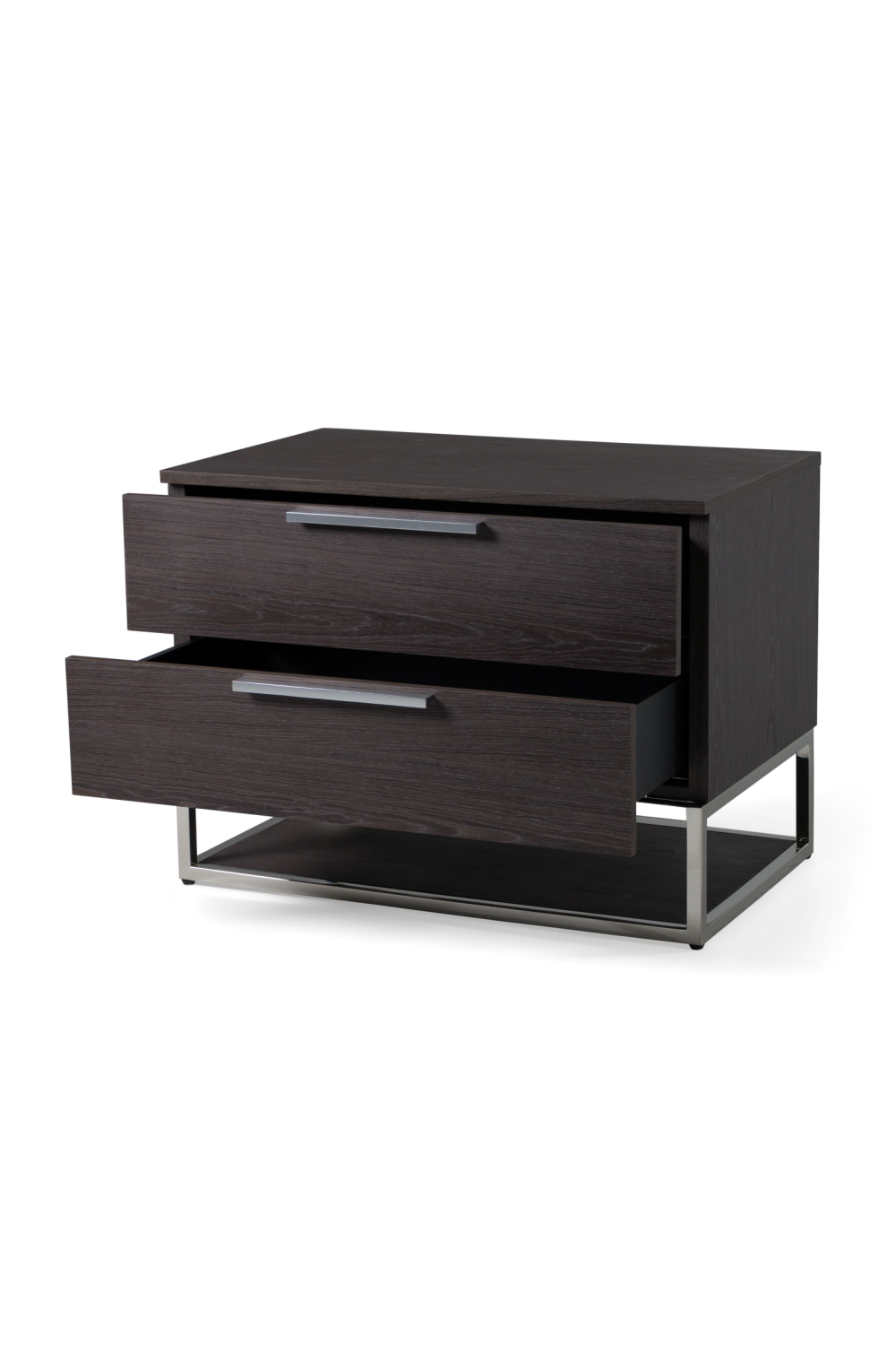 2-Drawer Wooden Nightstand | OROA Modern Helenora | Oroa.com