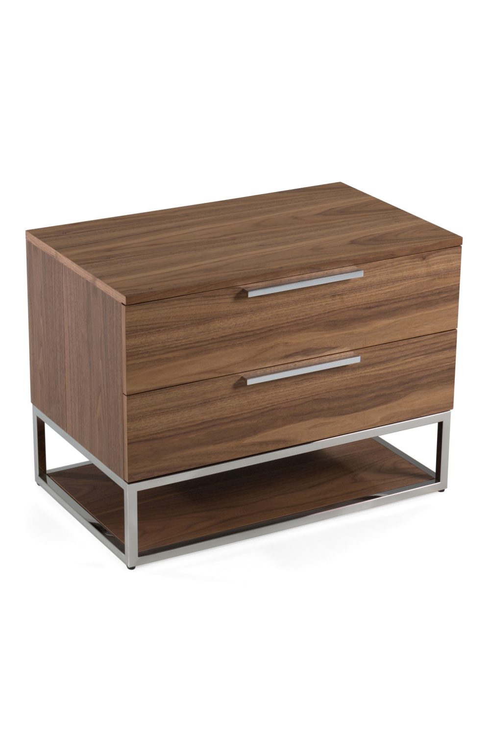 2-Drawer Wooden Nightstand | OROA Modern Helenora | Oroa.com