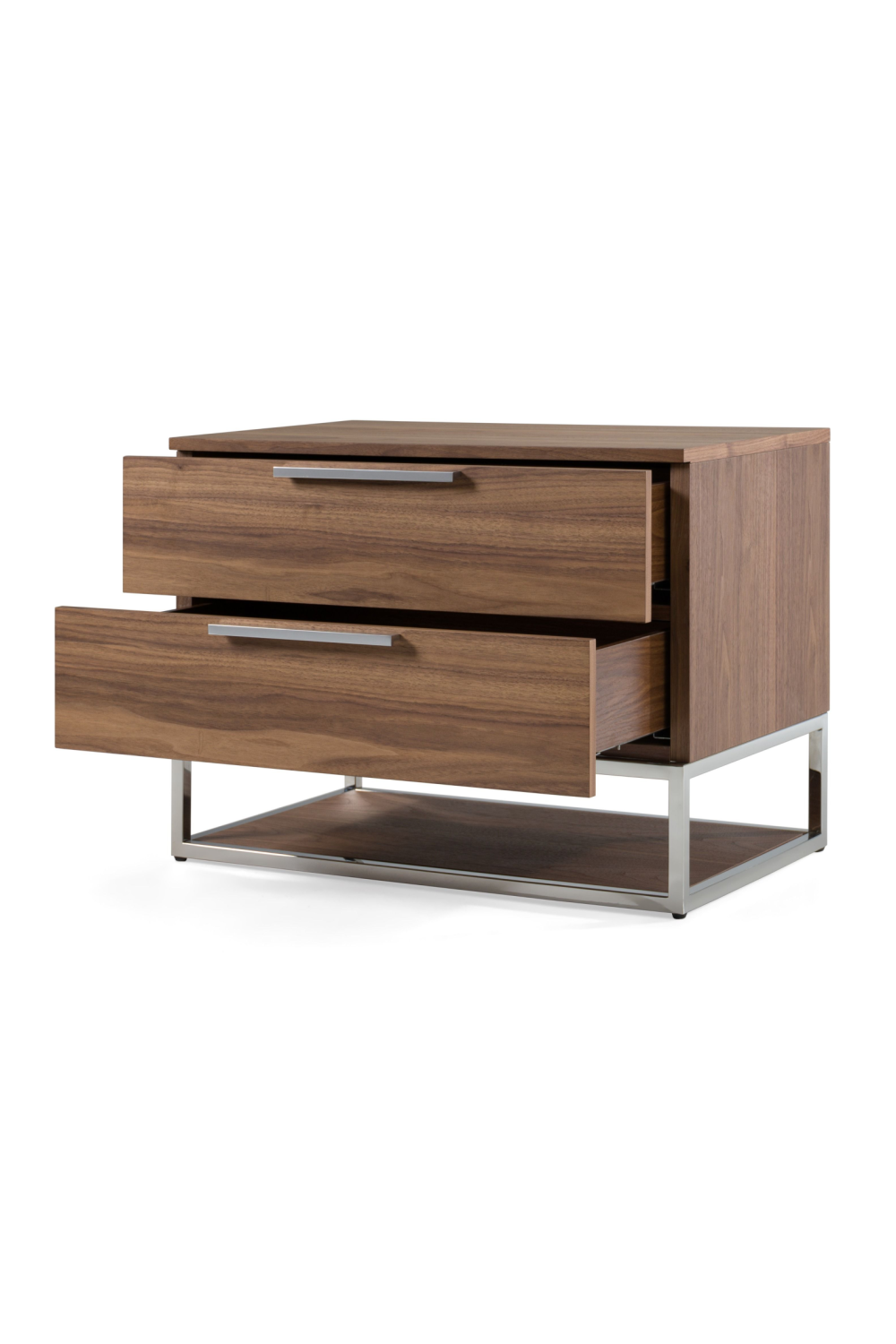 2-Drawer Wooden Nightstand | OROA Modern Helenora | Oroa.com