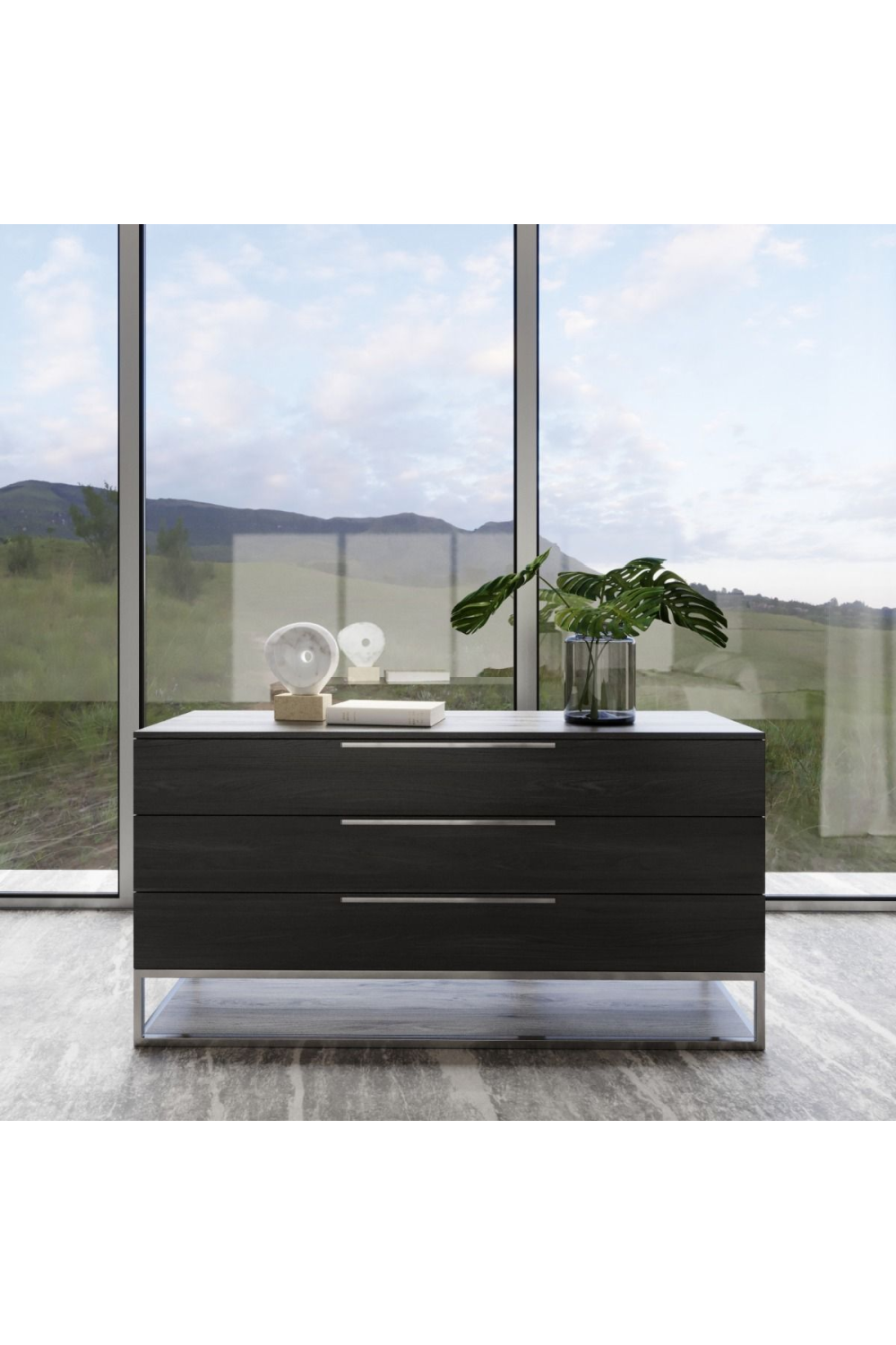 Wooden 3-Drawer Dresser | OROA Modern Helenora | Oroa.com