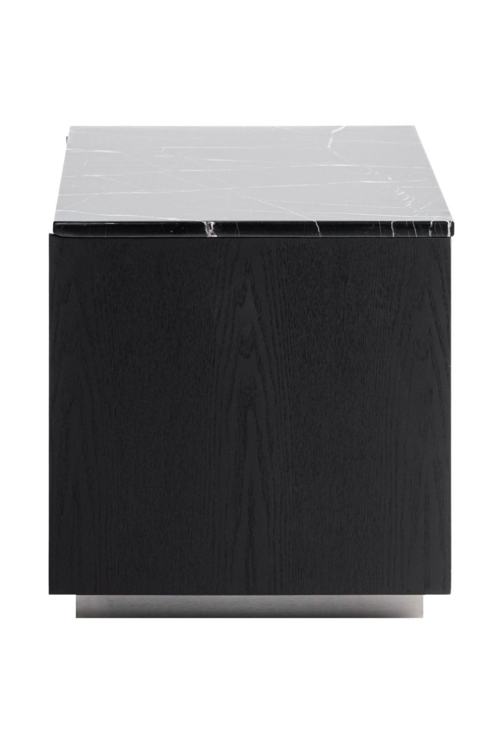 2-Drawer Aluminum Nightstand | Oroa.com