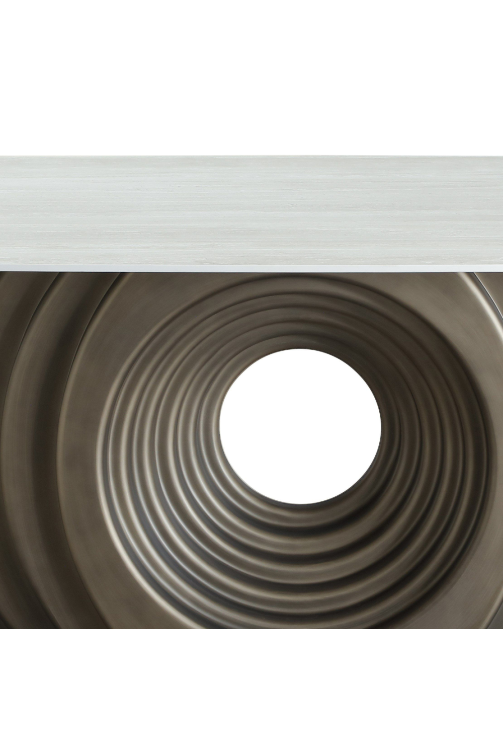 Bronze Fiberglass Base Dining Table | OROA Modern Moorgate | Oroa.com