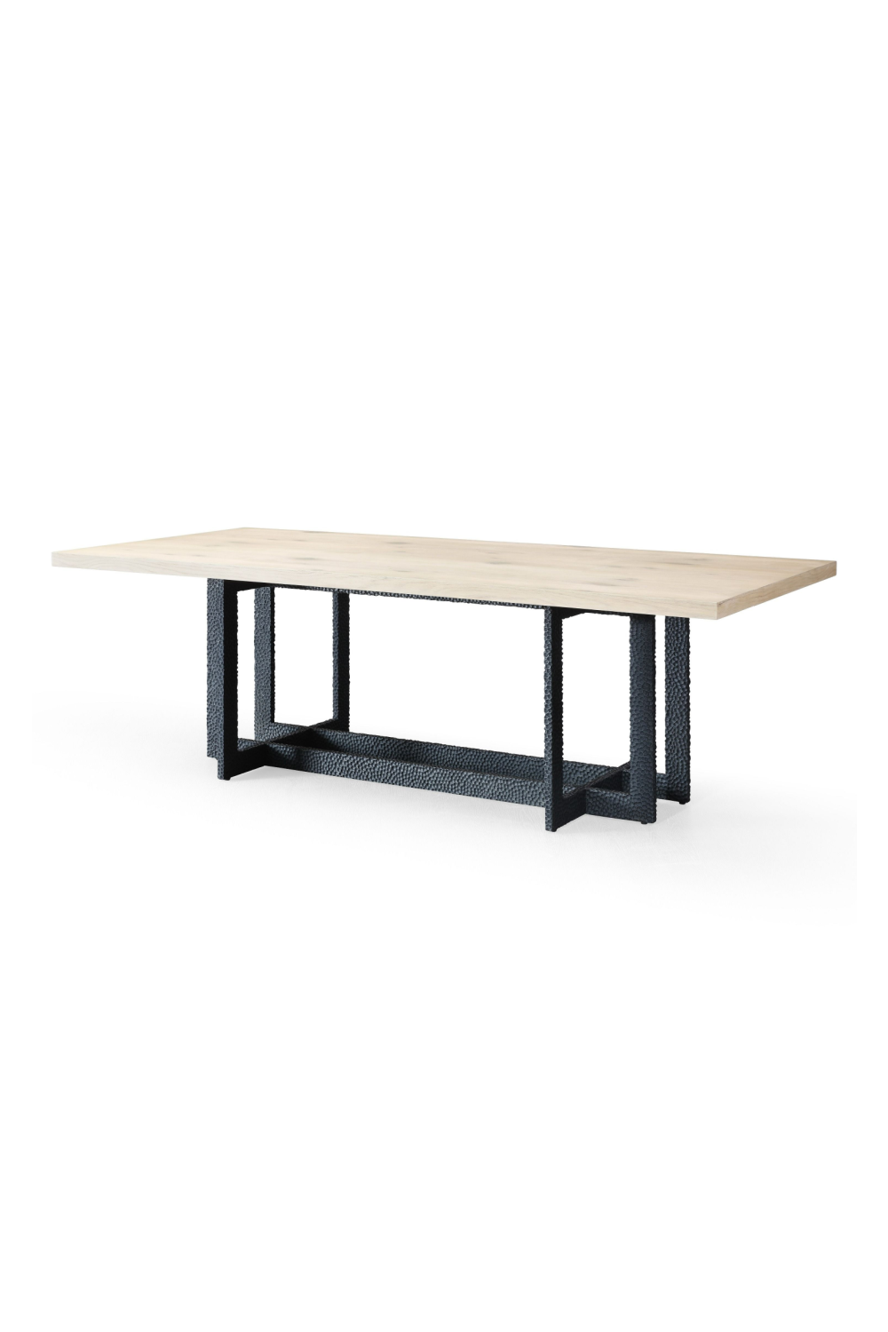 Natural Oak Veneer Dining Table | Oroa.com