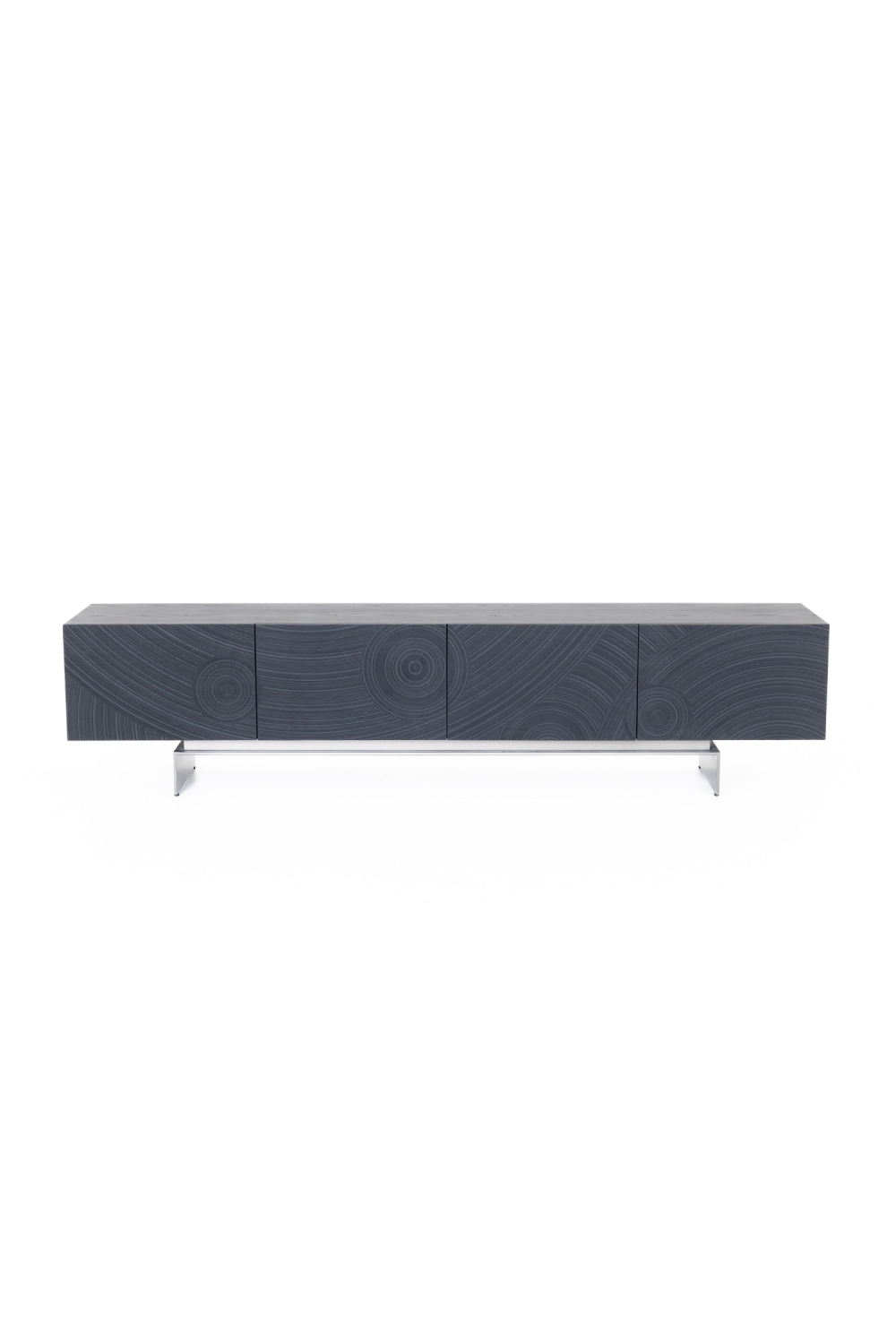 Black Ash 4-Door TV Stand | OROA Modern Cirque | Oroa.com