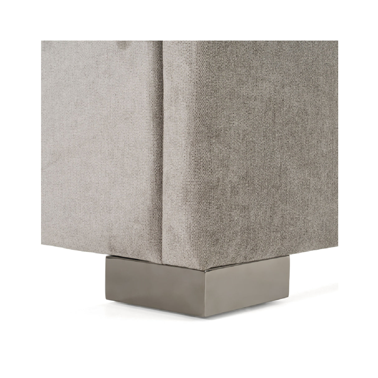 Gray Panel Headboard Queen Bed | OROA Modern Buckley | Oroa.com