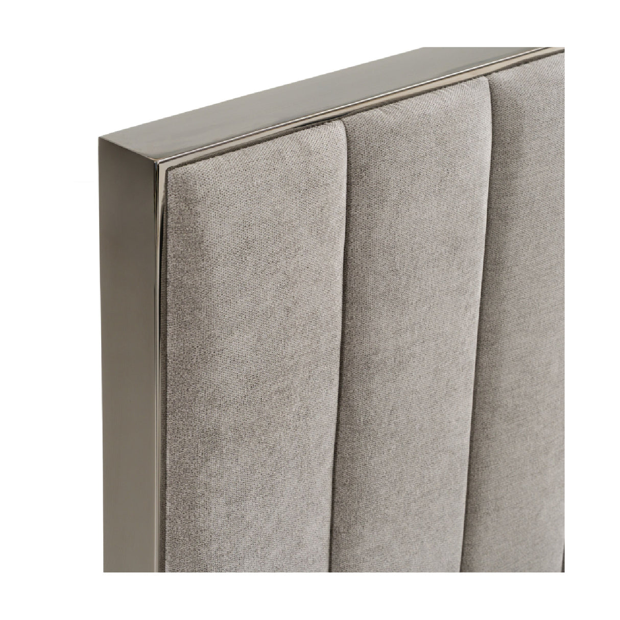 Gray Panel Headboard Queen Bed | OROA Modern Buckley | Oroa.com