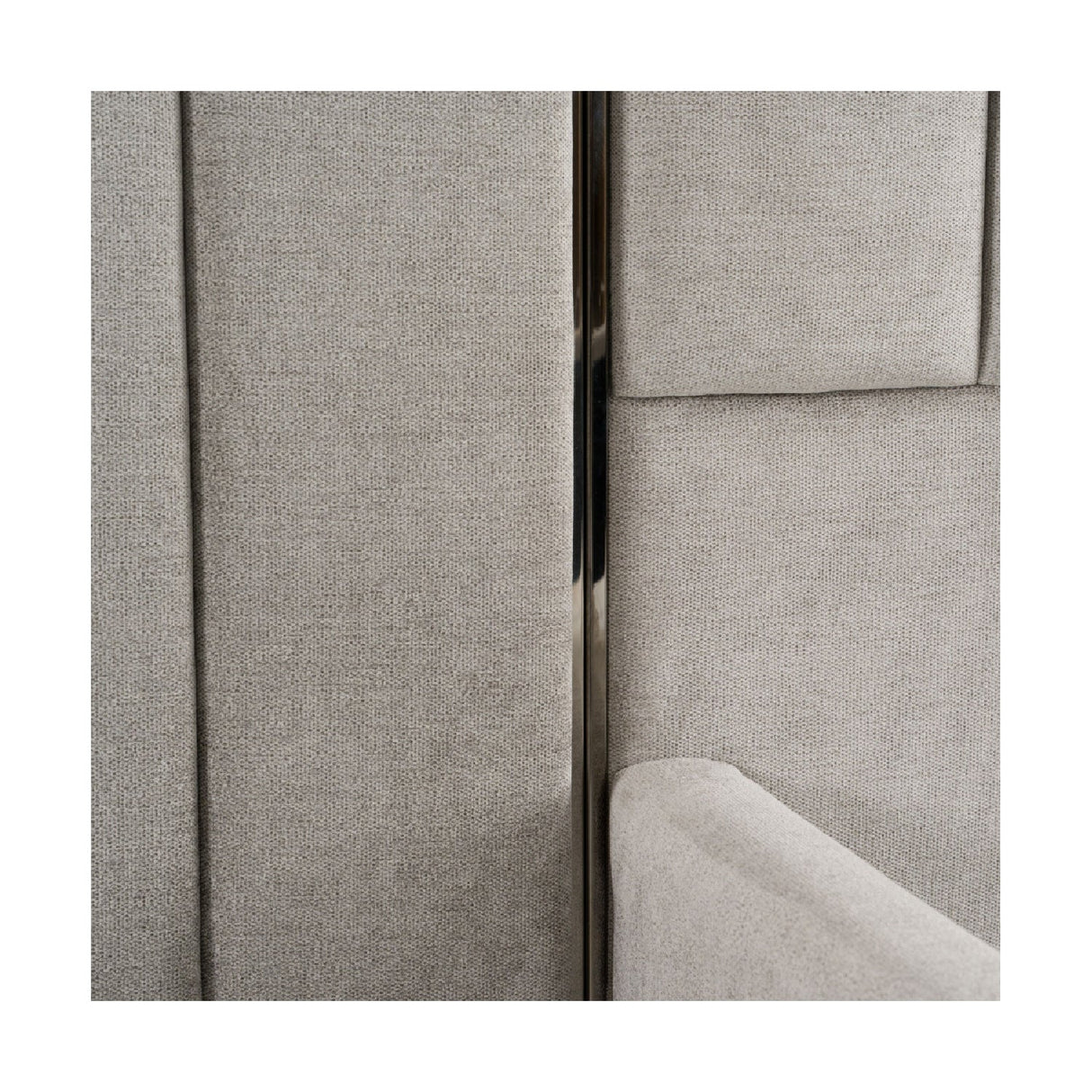 Gray Panel Headboard Queen Bed | OROA Modern Buckley | Oroa.com
