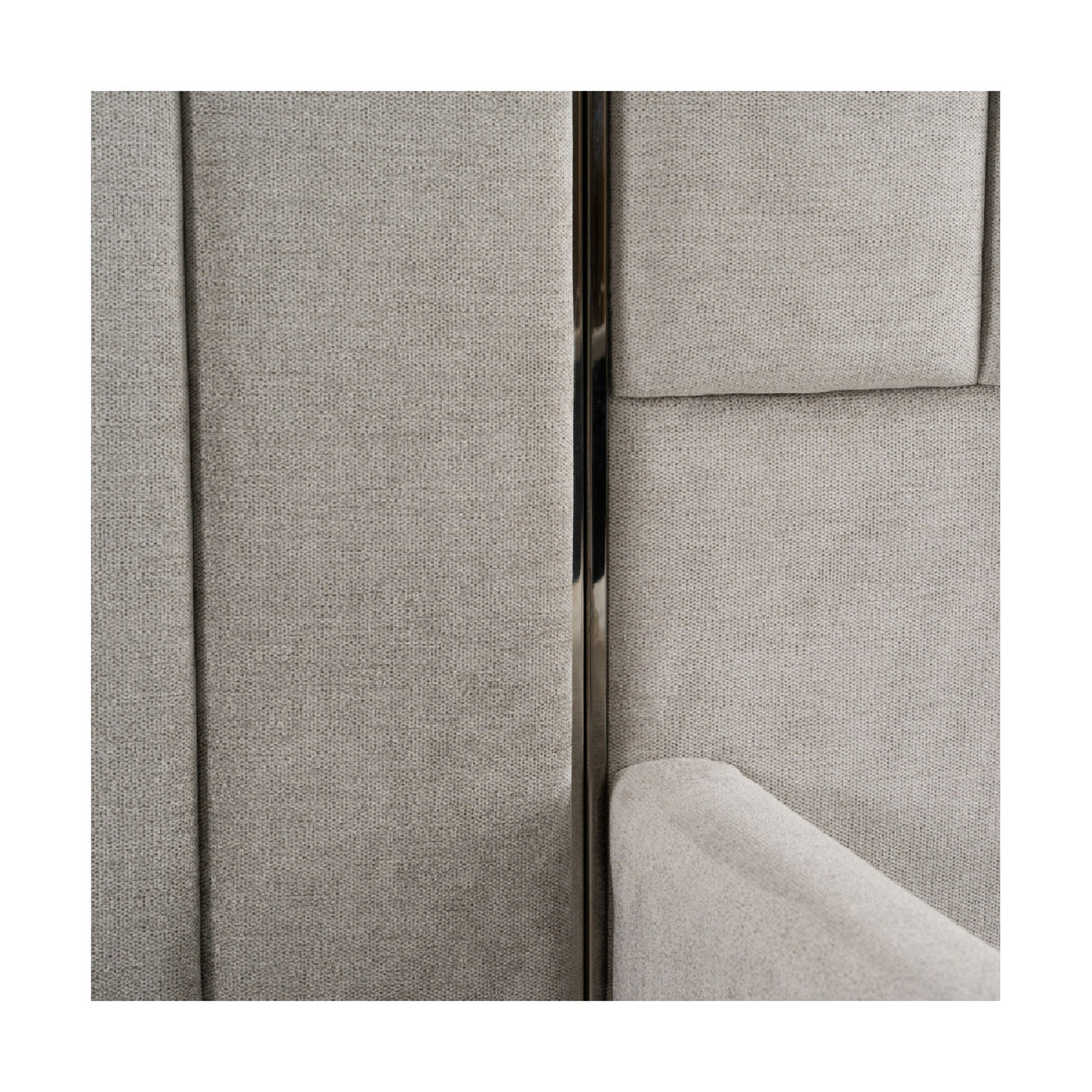 Gray Panel Headboard Queen Bed | OROA Modern Buckley | Oroa.com