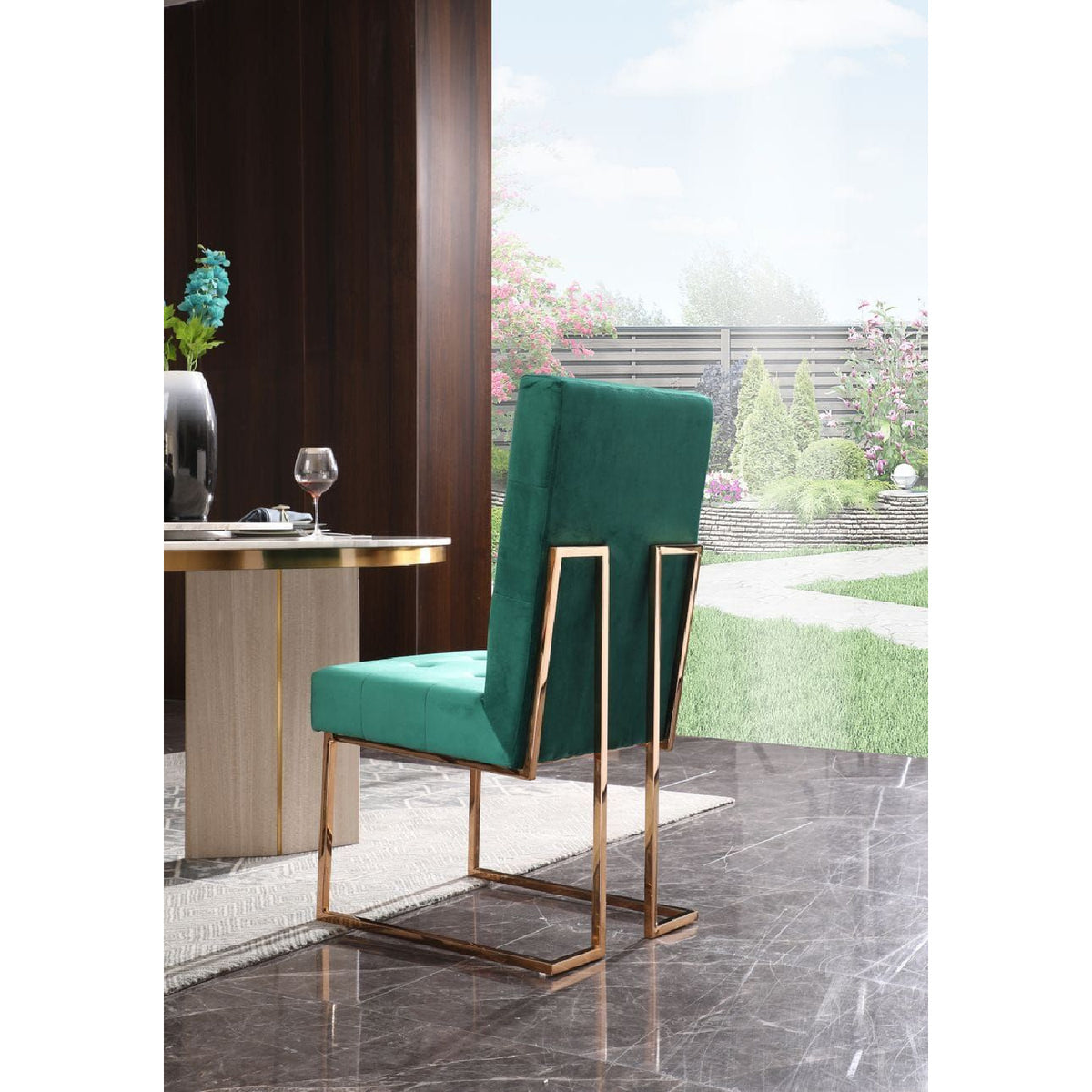 Tufted Dining Chairs (2) | OROA Modern Legend