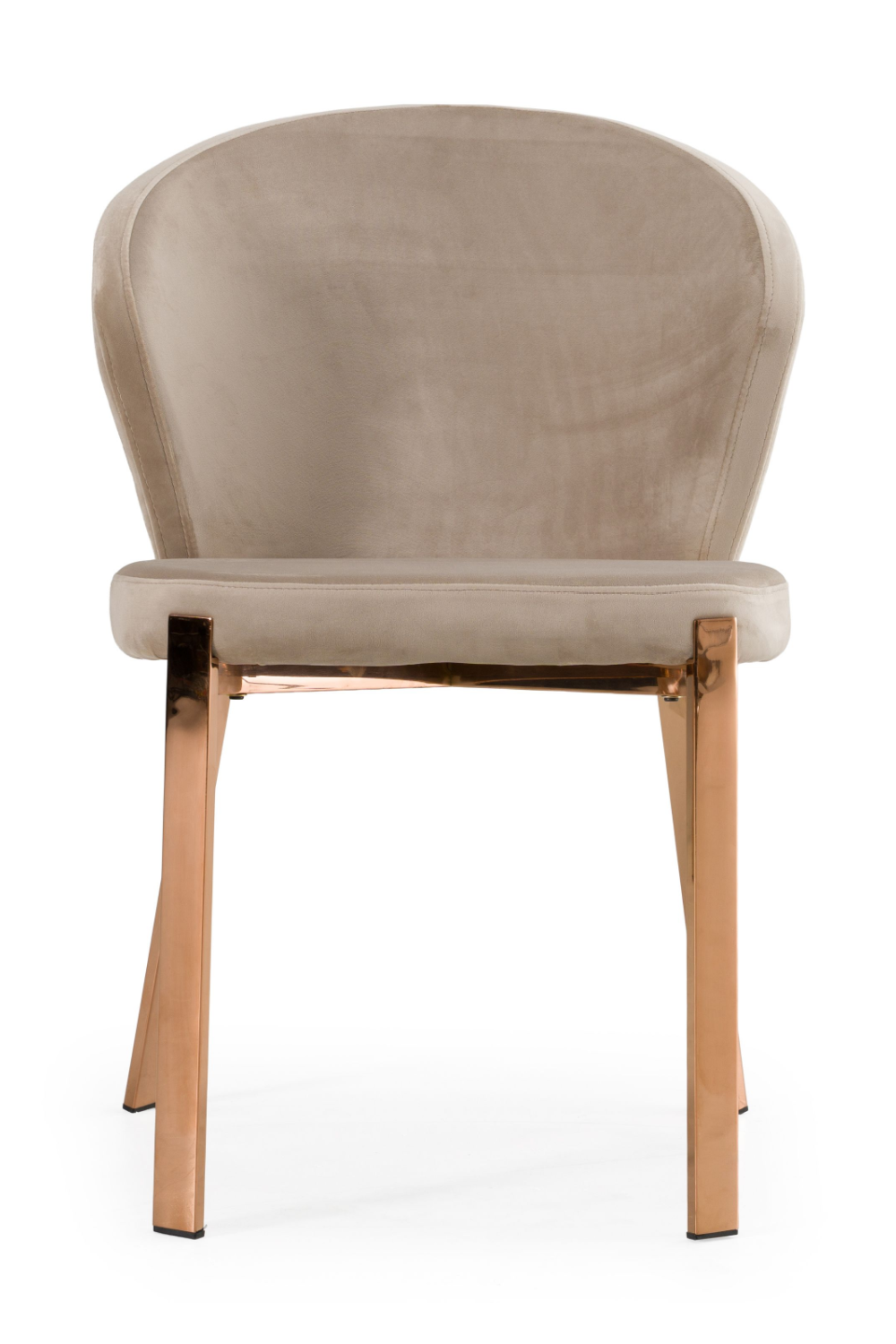 Velvet Shell Dining Chairs (2) | OROA Modern Nadia | Oroa.com