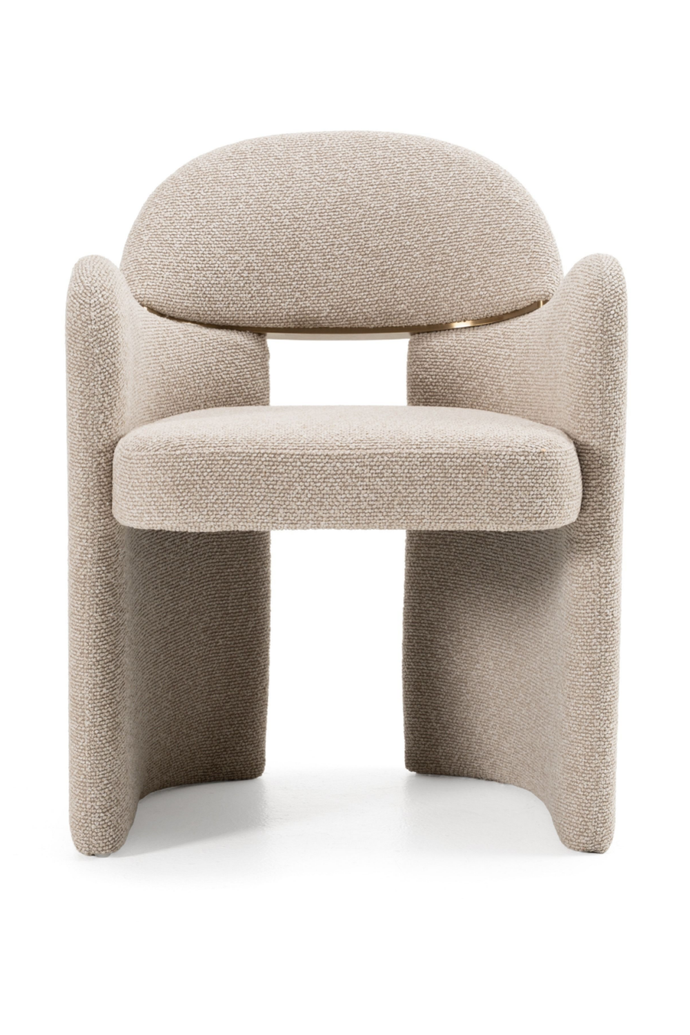 Beige Fabric Dining Chair | OROA Modern Ashley | Oroa.com