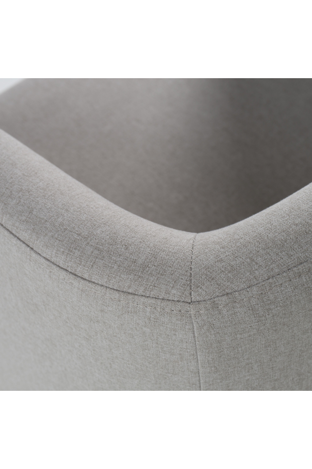 U-Shaped Brass Base Dining Chair | OROA Modern Yukon | Oroa.com