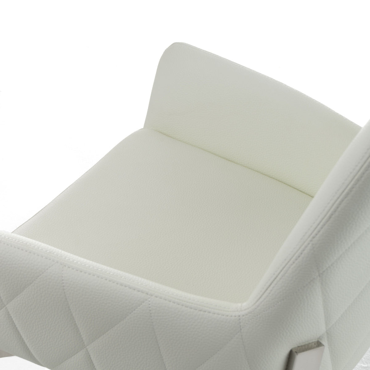 Modern European furniture - Bonded Leather Dining Armchair - www.oroa.com
