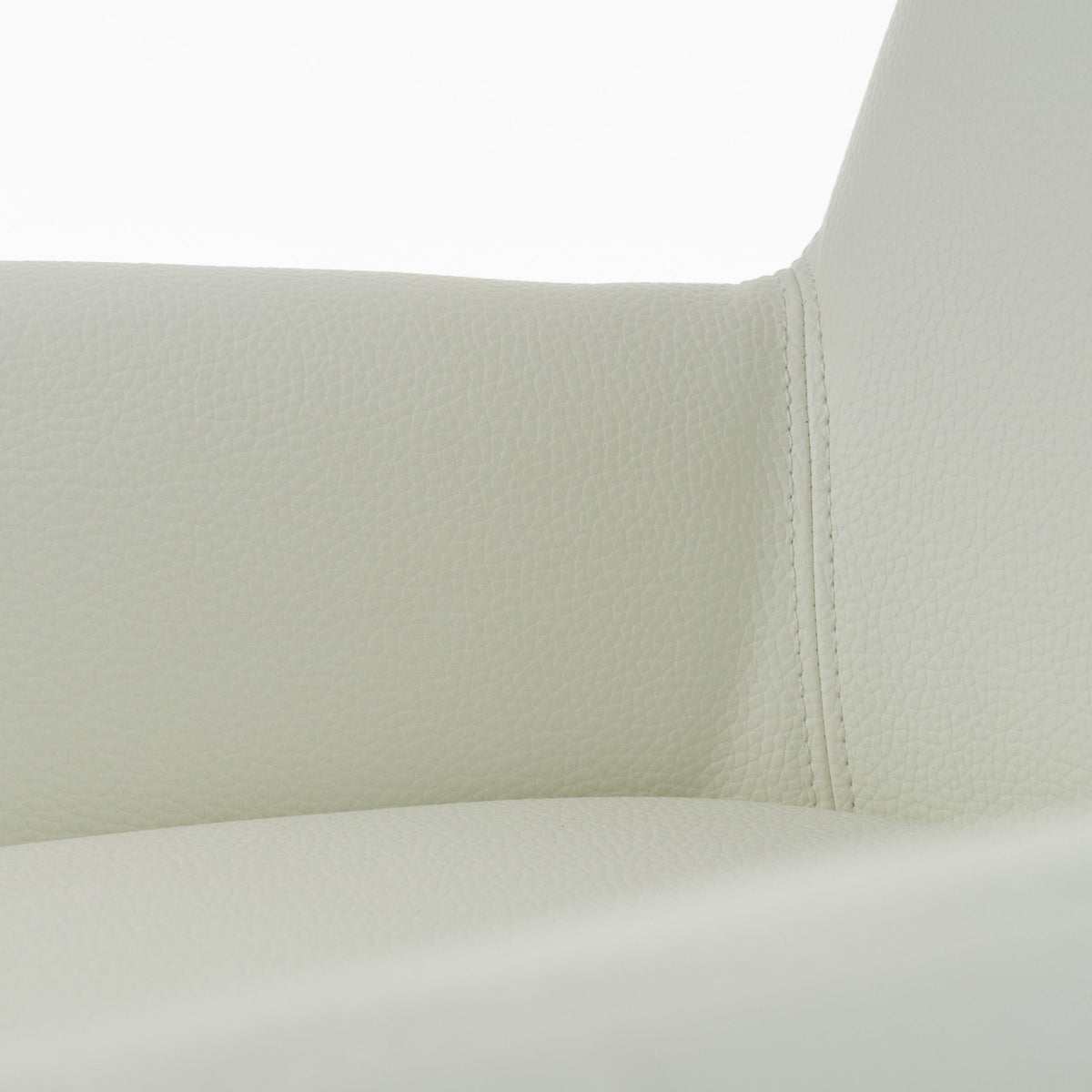 Modern European furniture - Bonded Leather Dining Armchair - www.oroa.com