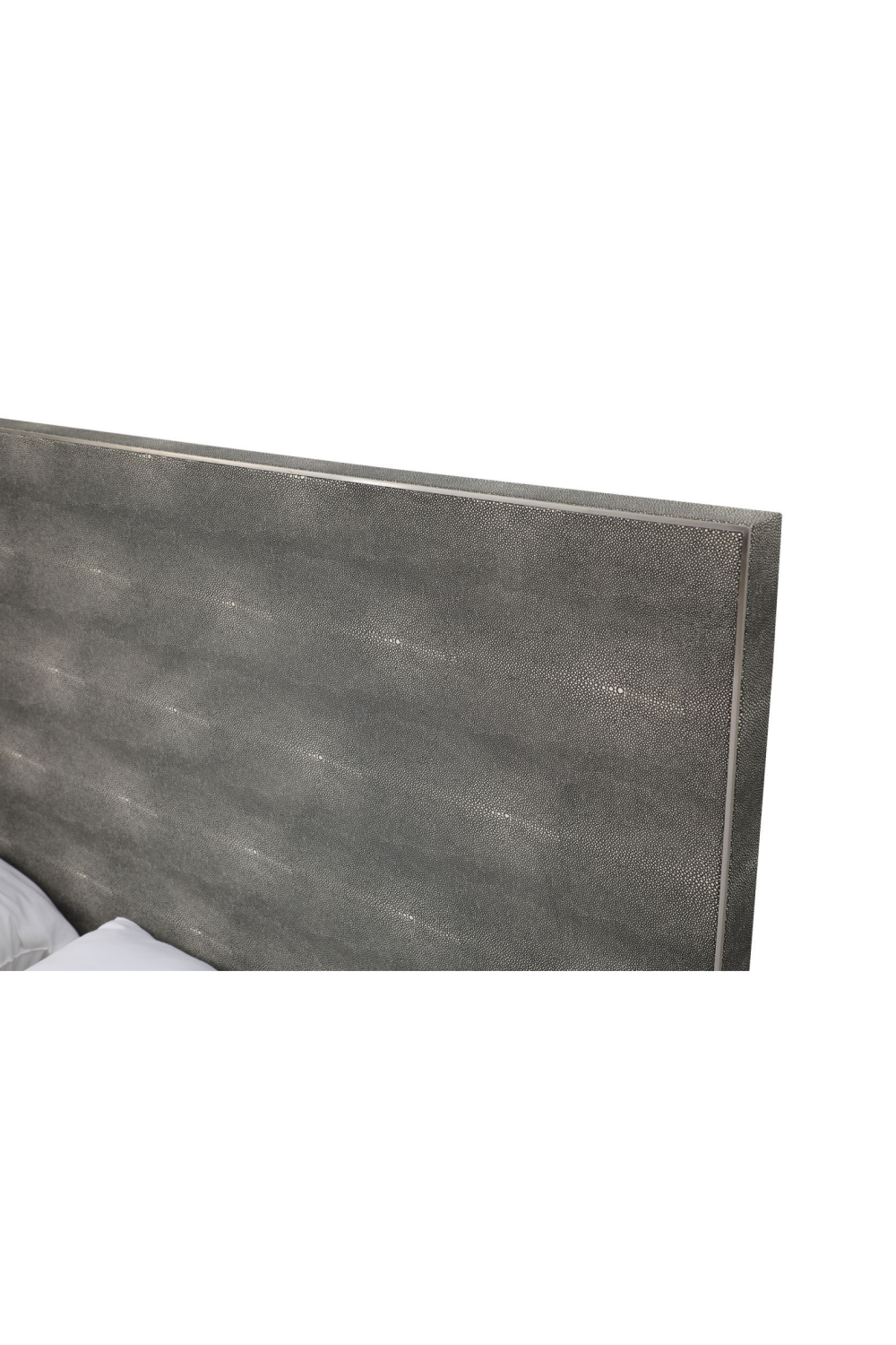 Dark Shagreen Bed | OROA Modern Dynasty | Oroa.com