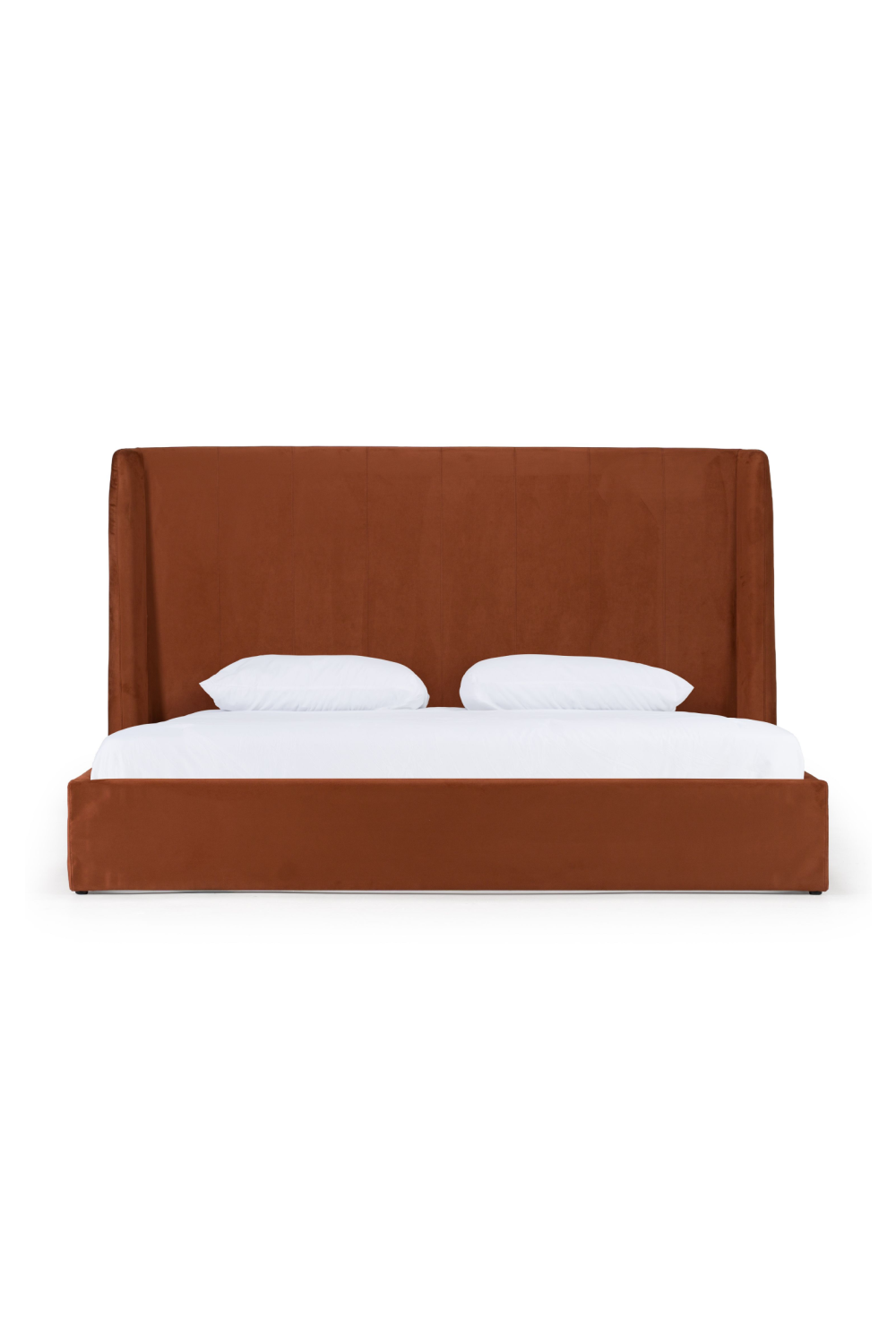 Orange Upholstered Bed | OROA Modern Roma | Oroa.com