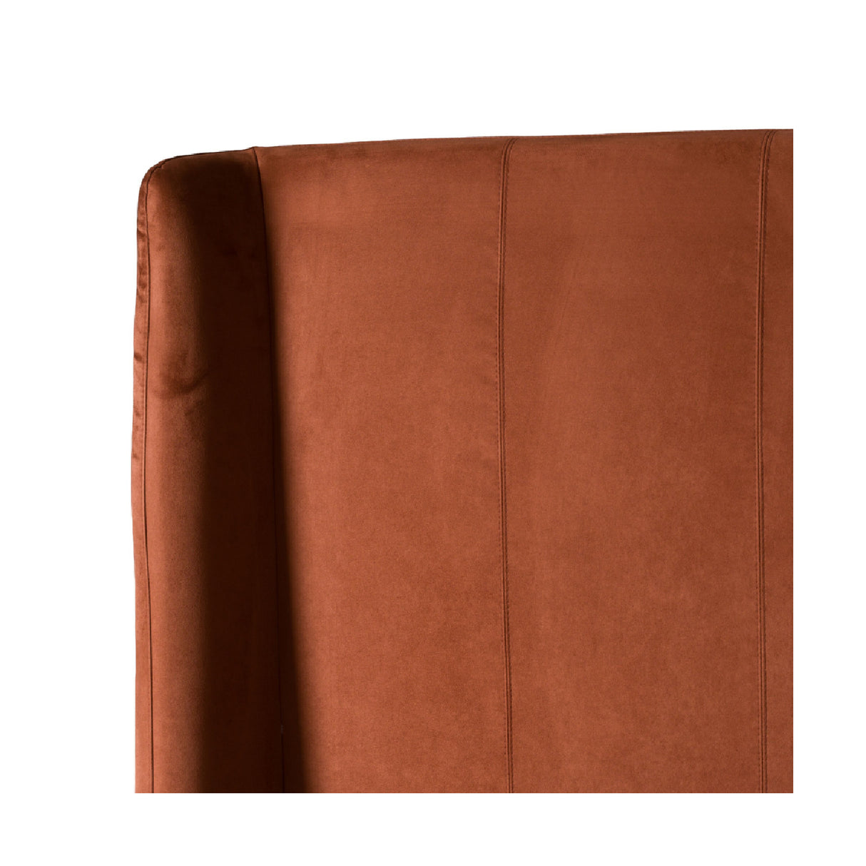 Orange Upholstered Bed | OROA Modern Roma | Oroa.com