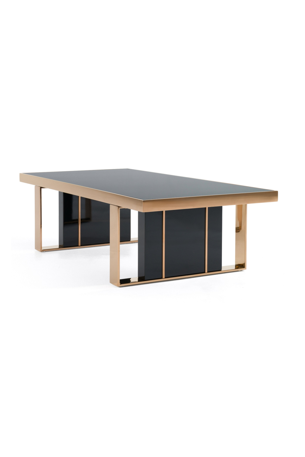 Black Glass Coffee Table | OROA Modern Cartier | Oroa.com