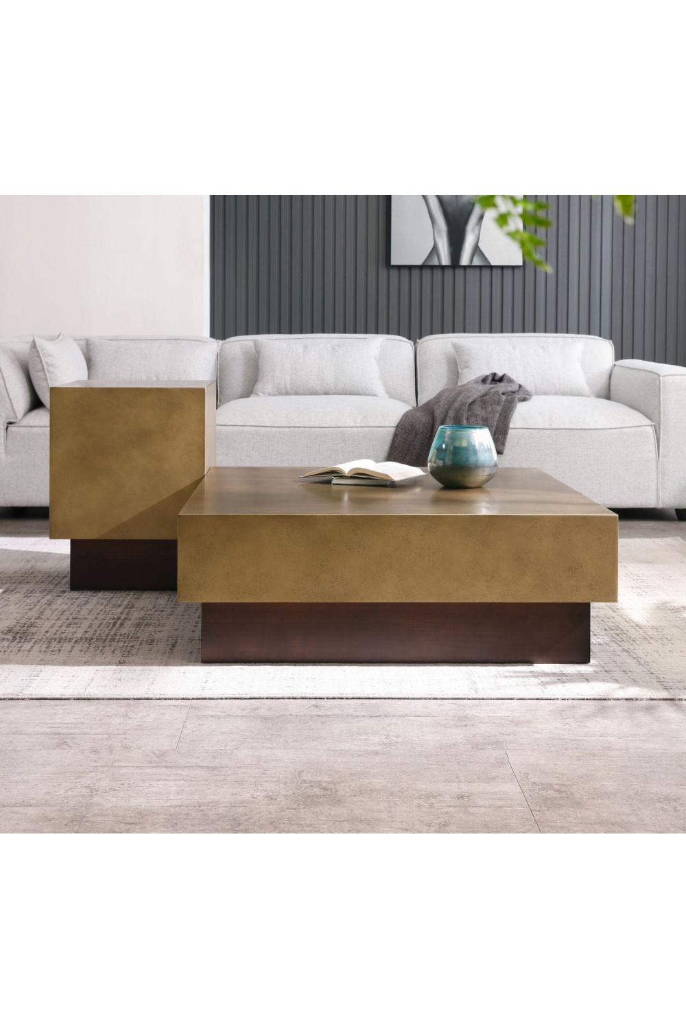Antique Copper Coffee Table | OROA Modern Derek | Oroa.com