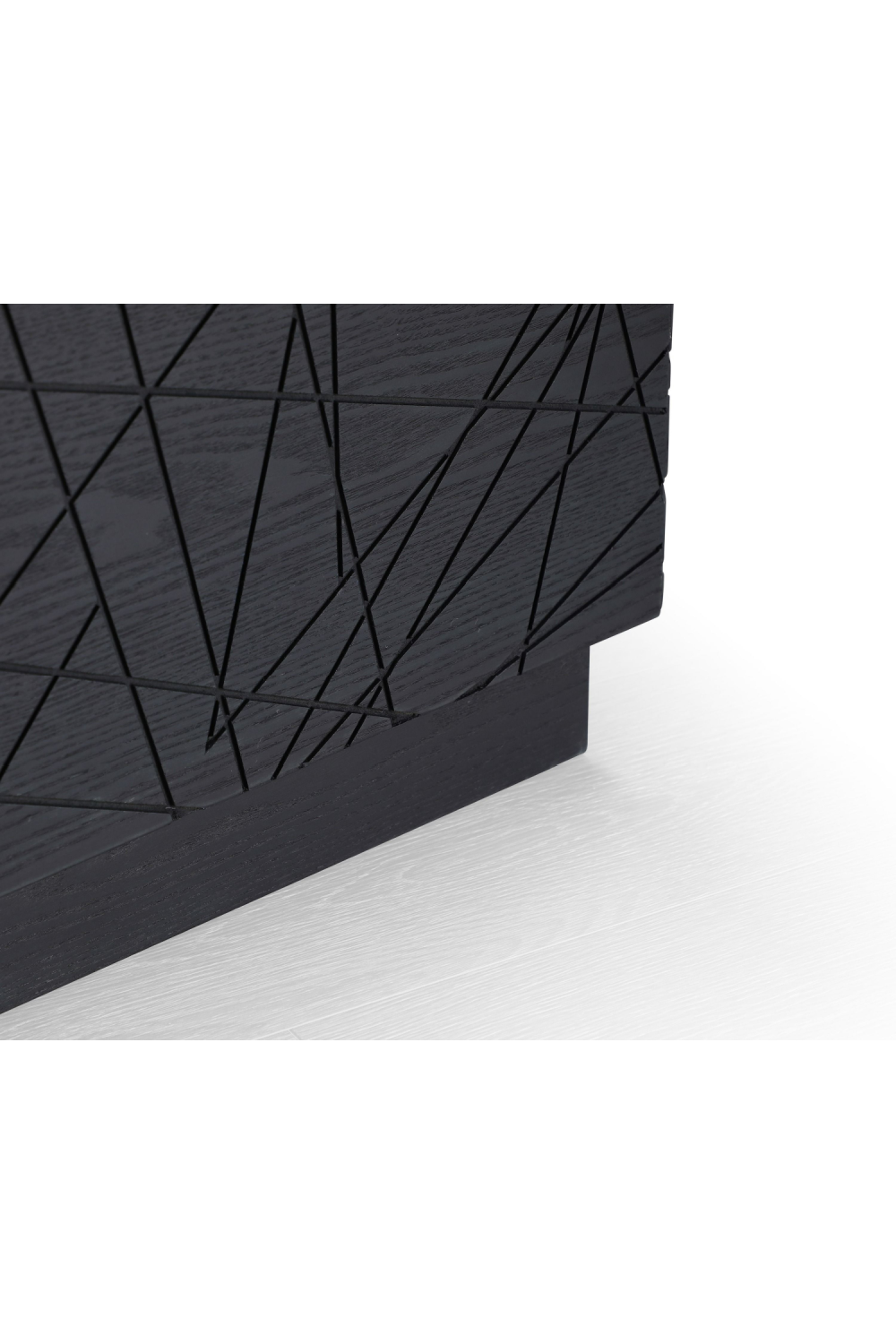 Black Square 4-Drawer Coffee Table | OROA Modern Kenda | Oroa.com