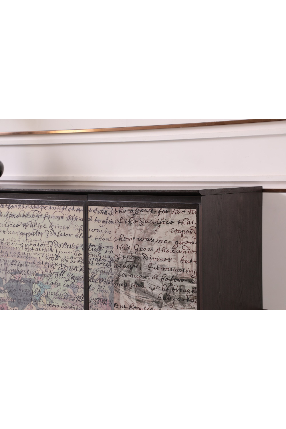 Smoked Ash 3-Door Sideboard | OROA Modern Phelan | Oroa.com