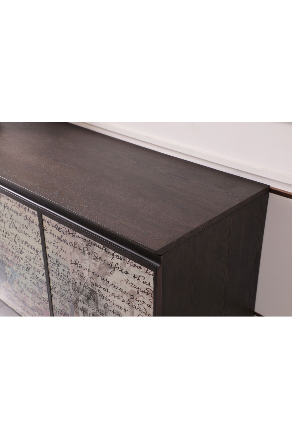 Smoked Ash 3-Door Sideboard | OROA Modern Phelan | Oroa.com