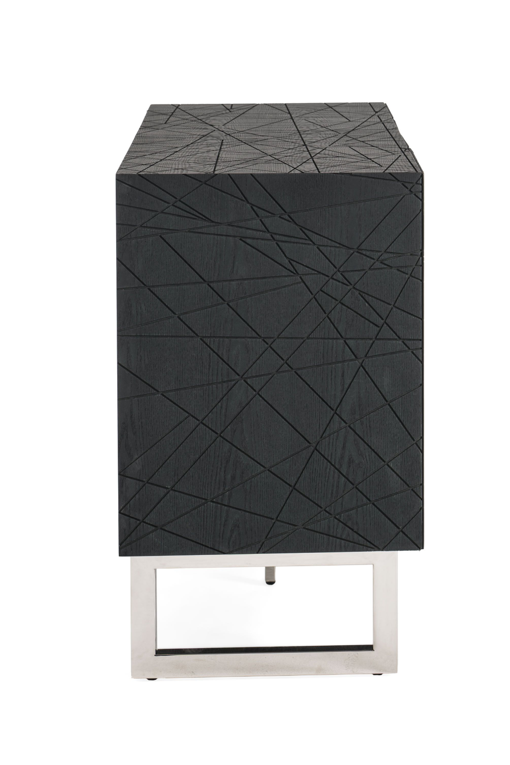 Black Ash 4-Door Sideboard | OROA Modern Kenda | Oroa.com