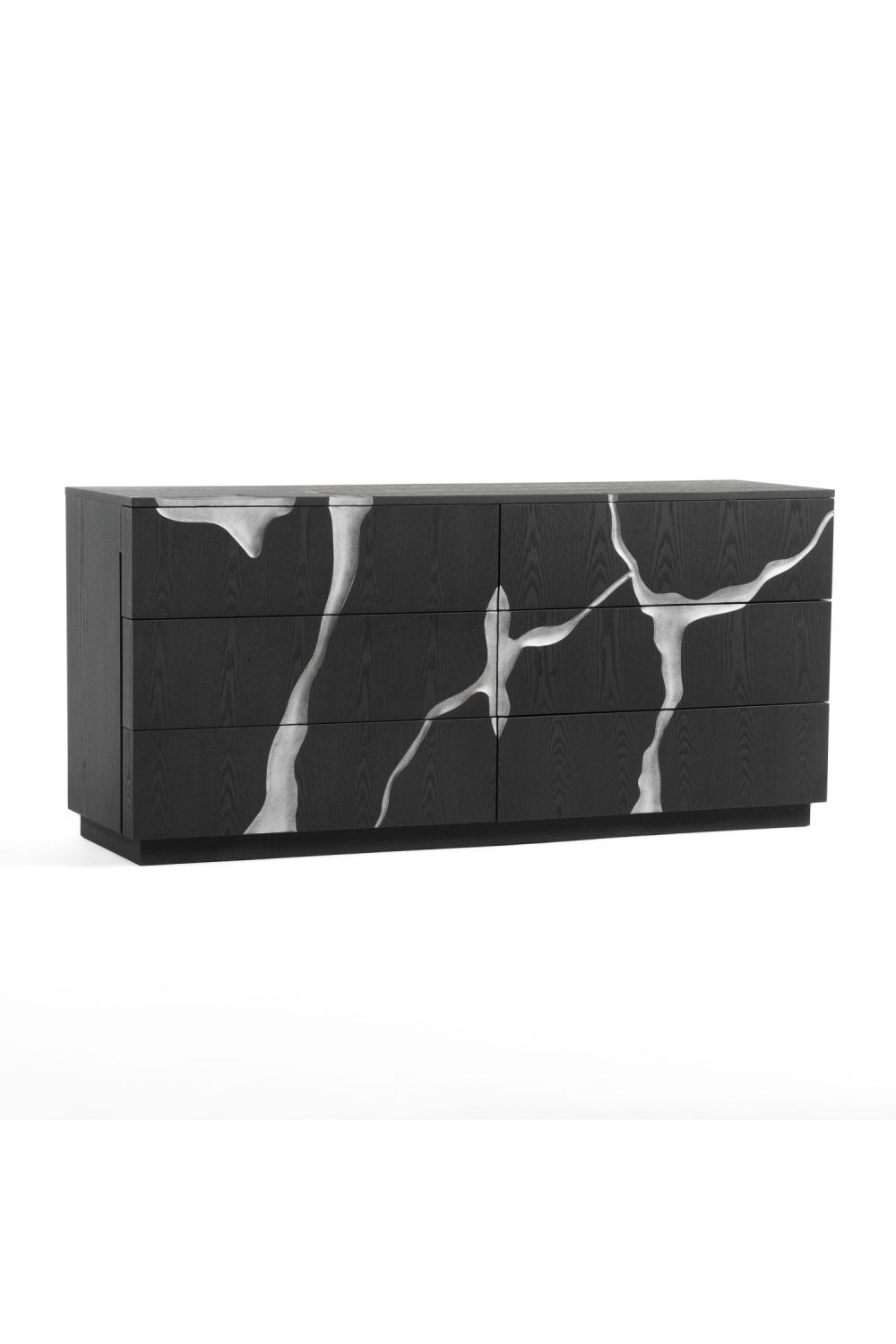 Matte Brown 6-Drawer Dresser | Oroa.com