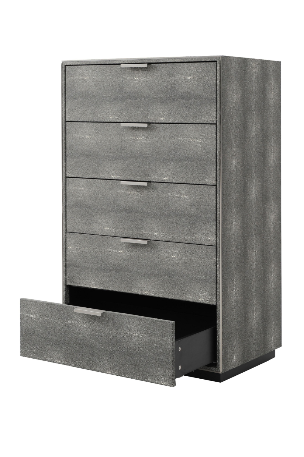 Dark Shagreen 5-Drawer Chest | Oroa.com