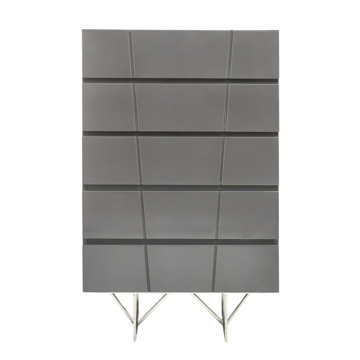 Gray 5-Drawer Chest | OROA Modern Chrysler