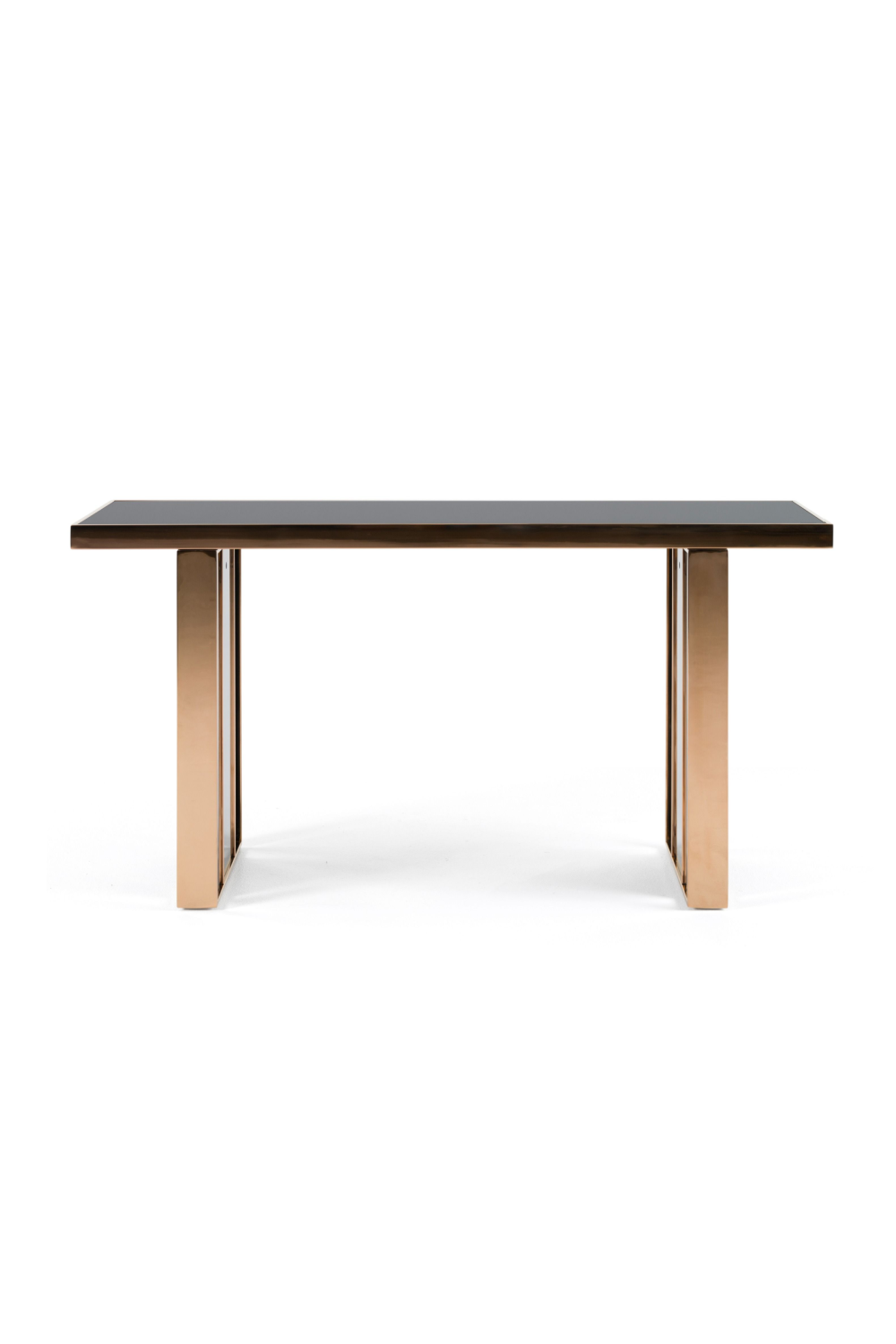 Black Glass Console Table | OROA Modern Cartier | Oroa.com