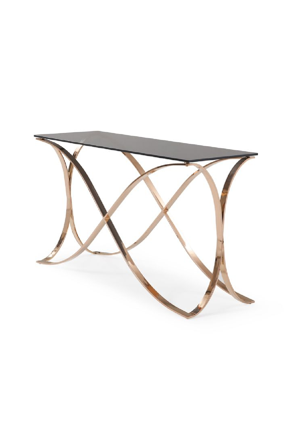 Smoked Glass Console Table | OROA Modern Reklaw | Oroa.com