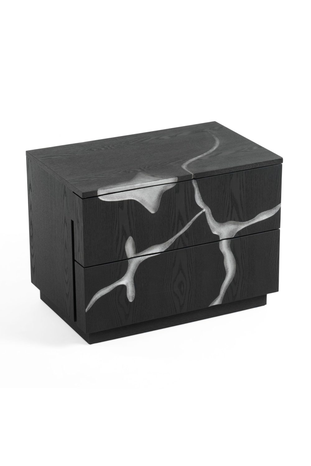 Matte Brown 2-Drawer Nightstand | OROA Modern Aspen | Oroa.com